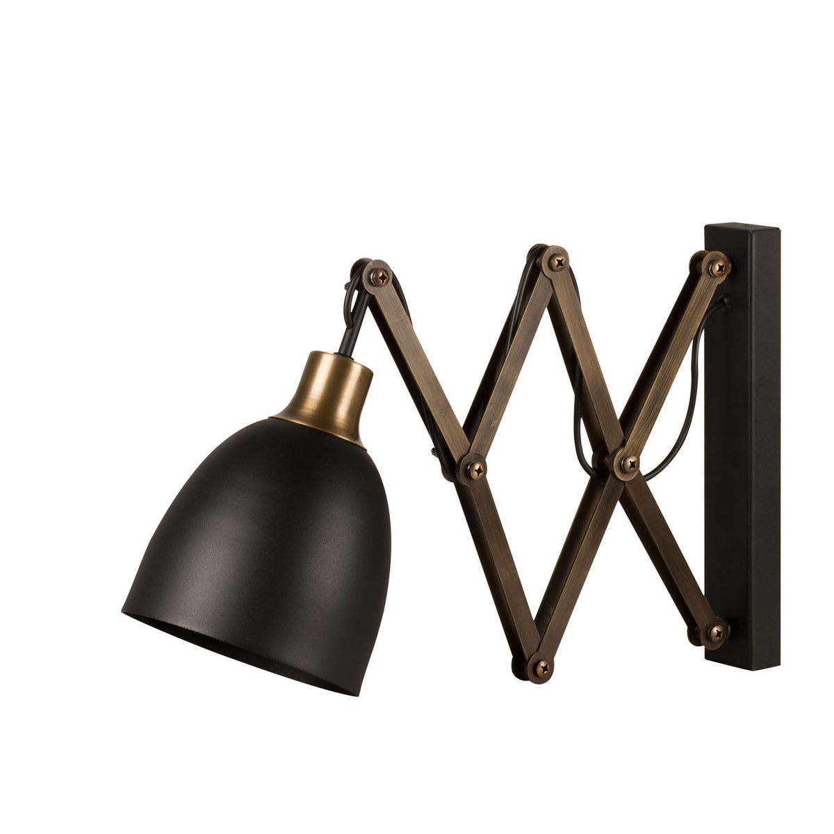 Sivani Wandleuchte - Schwarz Vintage in Schwarz Vintage präsentiert im Onlineshop von KAQTU Design AG. Wandleuchte ist von Opviq