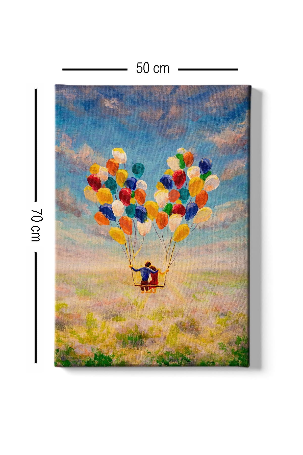 Gestalten Sie Ihre Wände neu mit dem Kanvas Tablo (50 x 70) von Wallity. Dieses lebendige Leinwandbild vereint Kunst und Eleganz für jeden Raum.