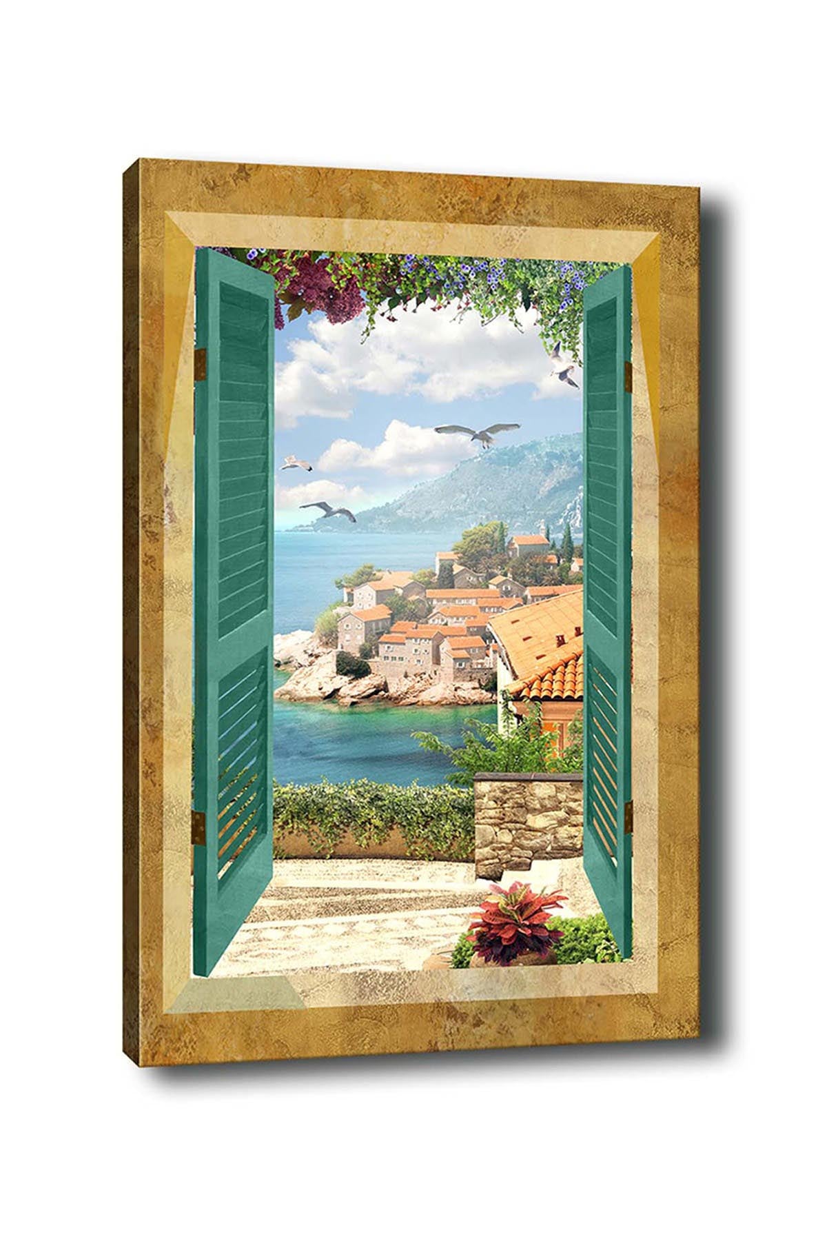 Kanvas Tablo (50 x 70) Bild - Mehrfarbig in Mehrfarbig präsentiert im Onlineshop von KAQTU Design AG. Bild ist von Wallity