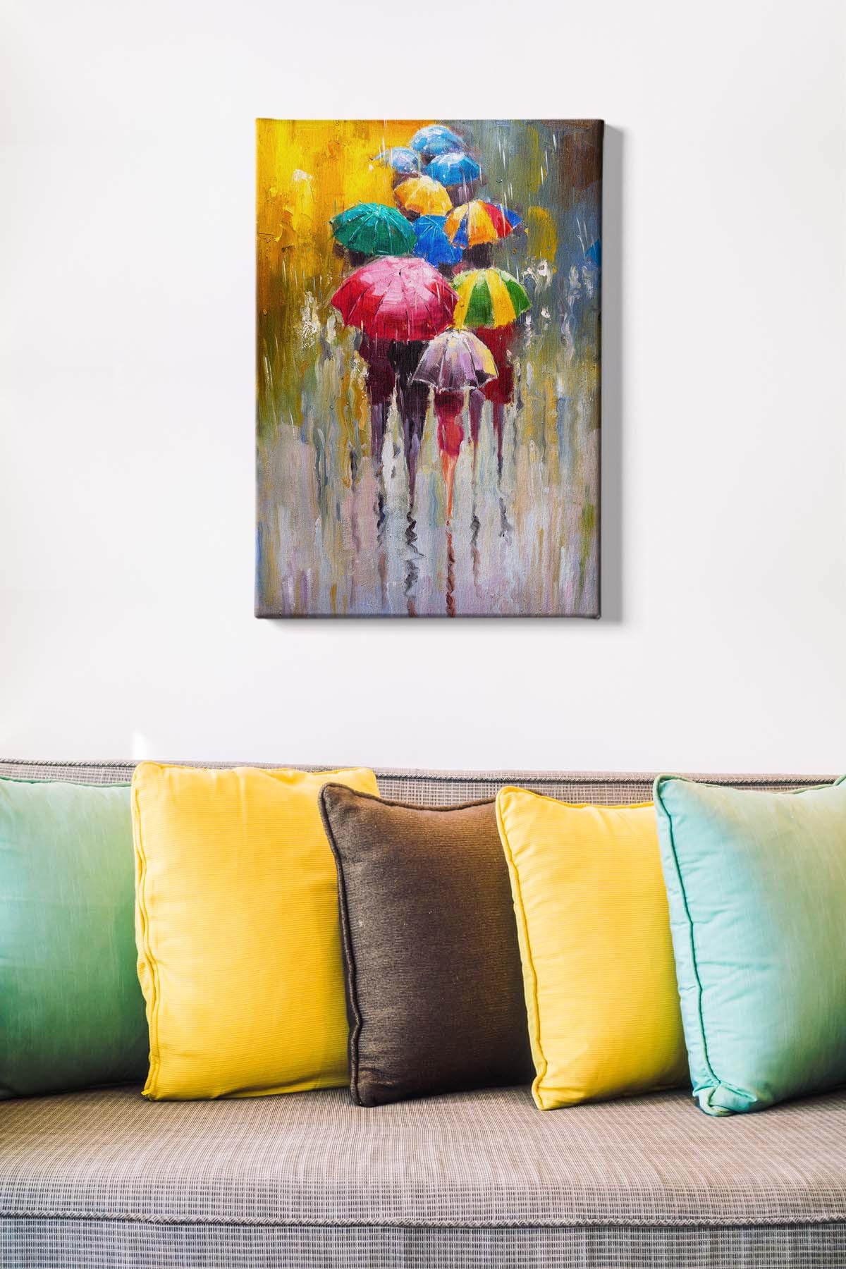 Entdecken Sie das faszinierende Kanvas Tablo (50 x 70) von Wallity. Dieses mehrfarbige Leinwandbild verwandelt jeden Raum in eine Oase der Kreativität und Eleganz.