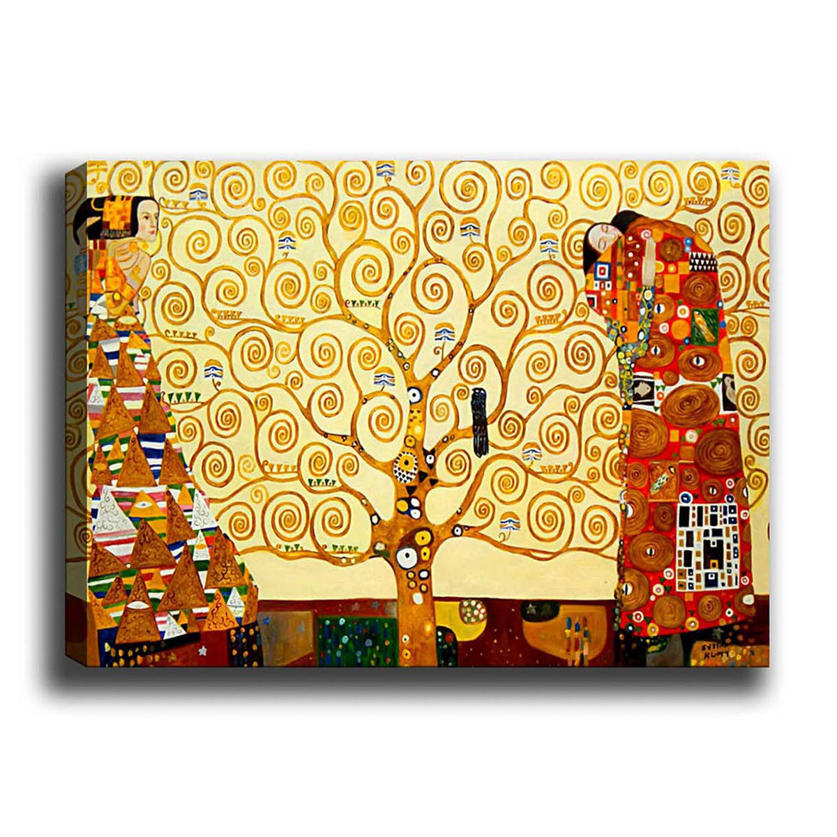 Kanvas Tablo (50 x 70) Bild - Mehrfarbig in Mehrfarbig präsentiert im Onlineshop von KAQTU Design AG. Bild ist von Wallity