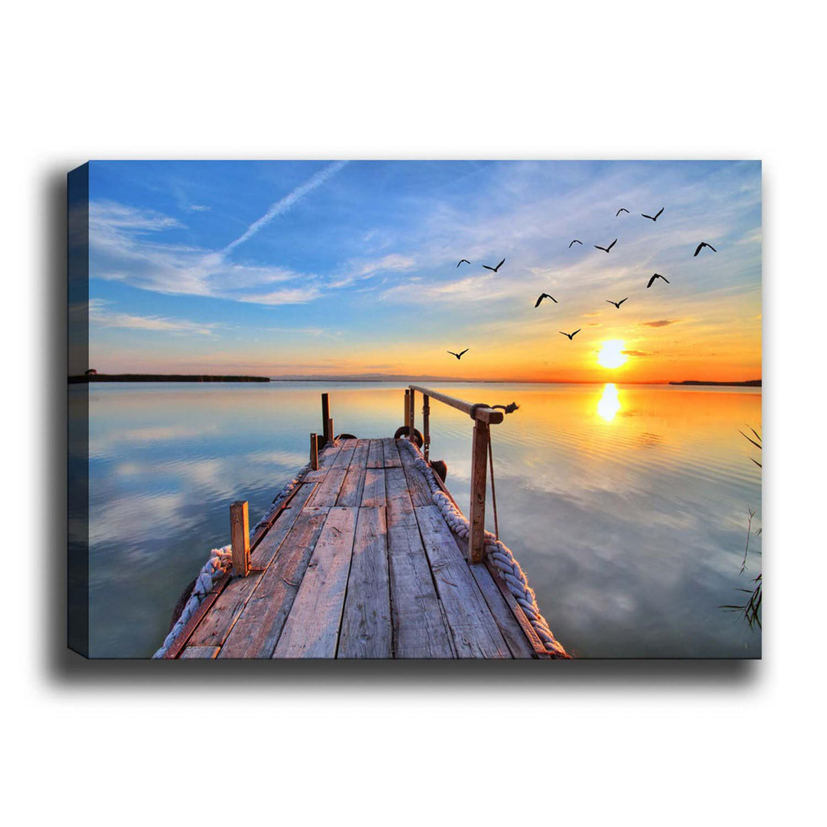 Kanvas Tablo (70 x 100) Bild - Mehrfarbig in Mehrfarbig präsentiert im Onlineshop von KAQTU Design AG. Bild ist von Wallity
