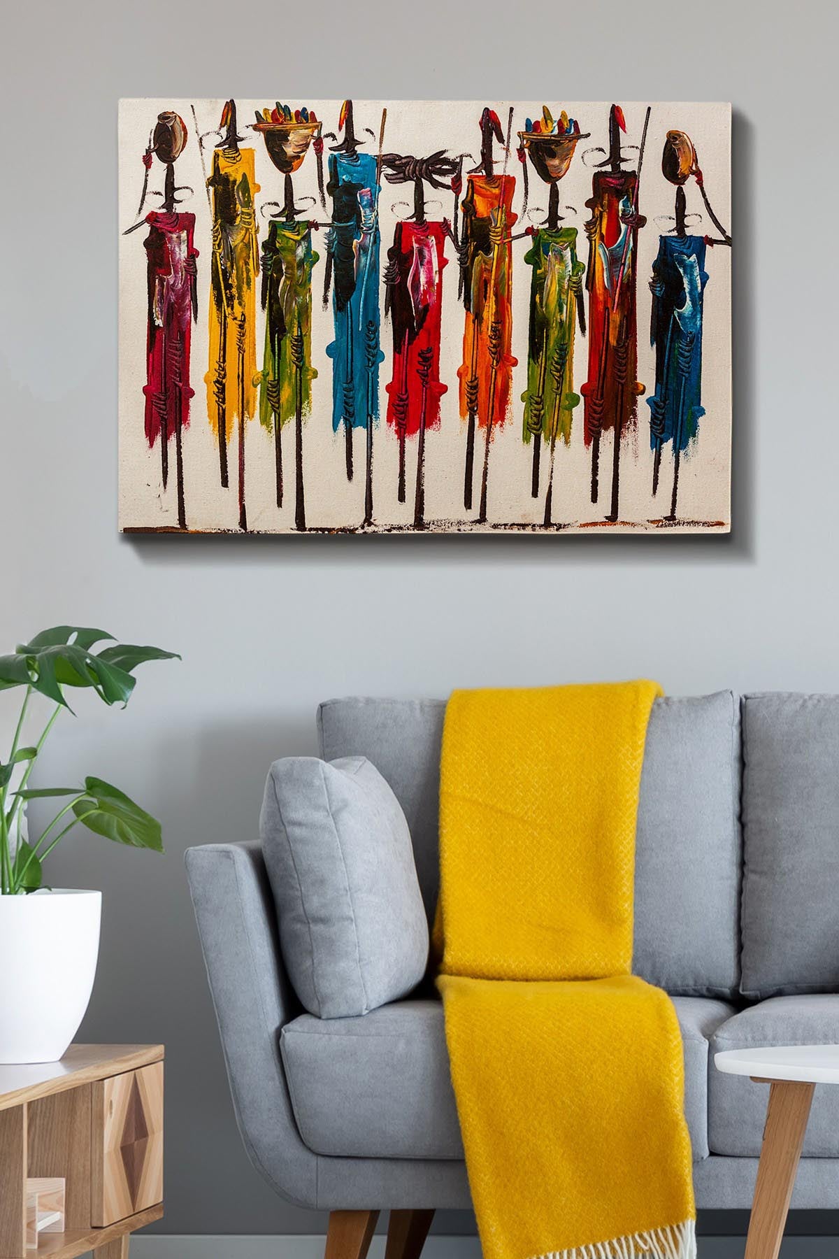 Verleihen Sie Ihrem Zuhause mit dem Kanvas Tablo (70 x 100) von Wallity einen Hauch von Kunst und Stil – ein faszinierendes Leinwandbild, das begeistert!