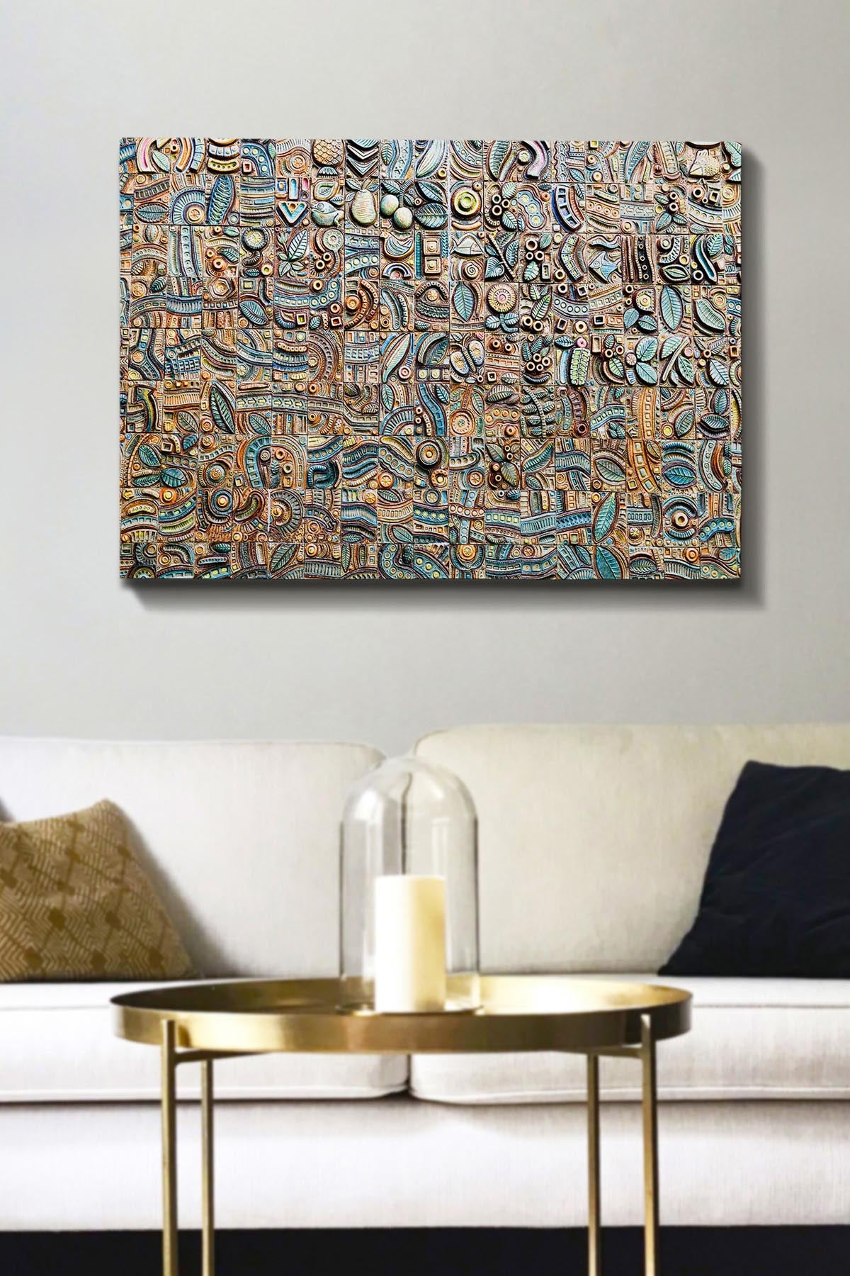 Kanvas Tablo (70 x 100) - 146 in Mehrfarbig präsentiert im Onlineshop von KAQTU Design AG. Bild ist von Wallity