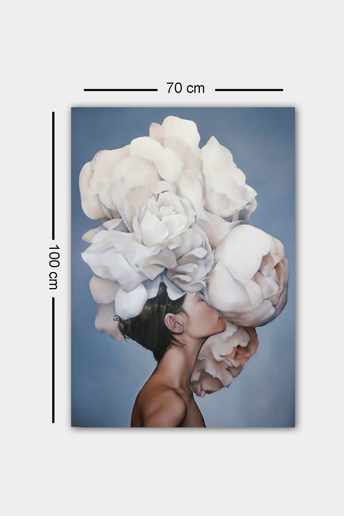 Verleihen Sie Ihrem Raum mit dem mehrfarbigen Leinwandbild von Wallity einen Hauch von Eleganz. Ideal für jedes Zuhause, es fängt Emotionen ein.