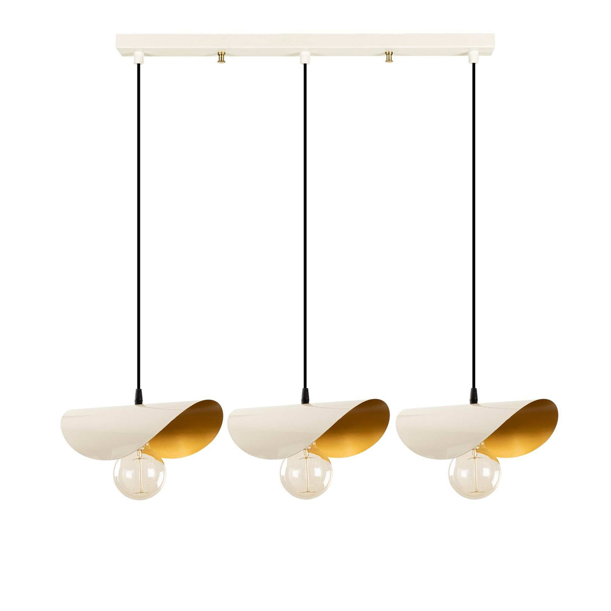 Sivani Pendellampe - Weisses Gold in Weisses Gold präsentiert im Onlineshop von KAQTU Design AG. Pendelleuchte ist von Opviq
