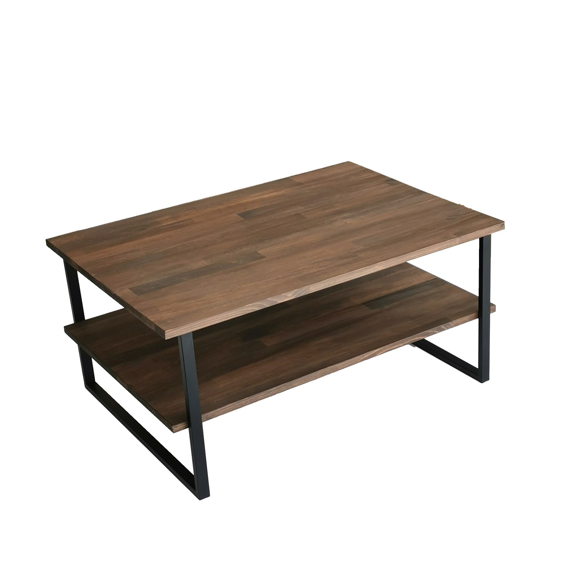 Neta - Walnut in Walnuss präsentiert im Onlineshop von KAQTU Design AG. Beistelltisch ist von Hanah Home