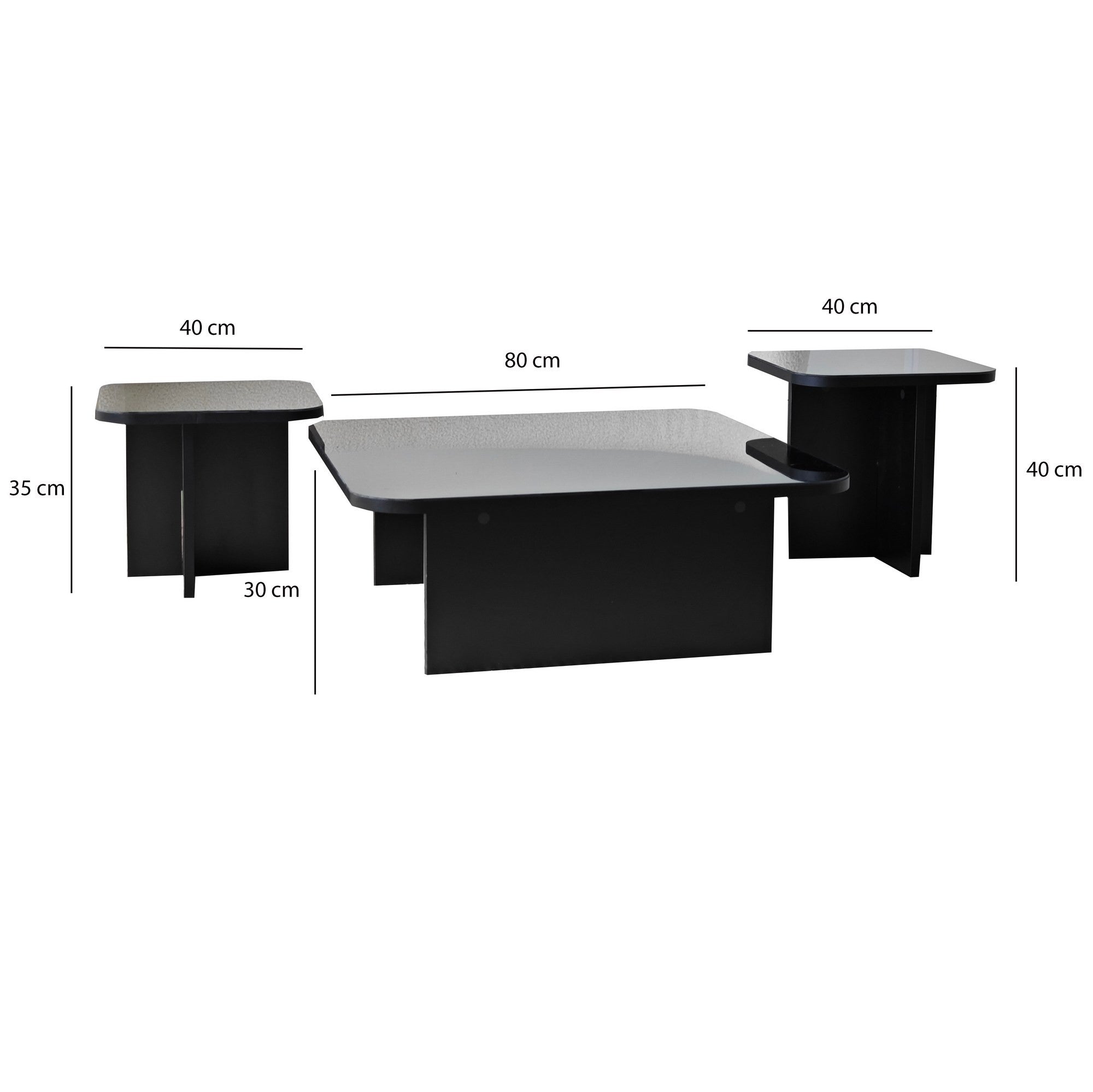 Entdecken Sie den eleganten Jazz Sofatisch in Schwarz von Hanah Home – die perfekte Kombination aus Stil, Funktionalität und Langlebigkeit für Ihr Zuhause.