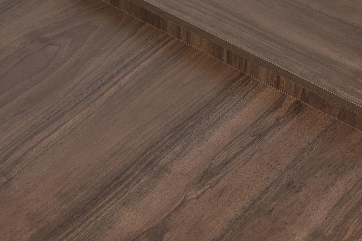 Podium Sofatisch - Walnuss in Walnuss präsentiert im Onlineshop von KAQTU Design AG. Couchtisch ist von Hanah Home