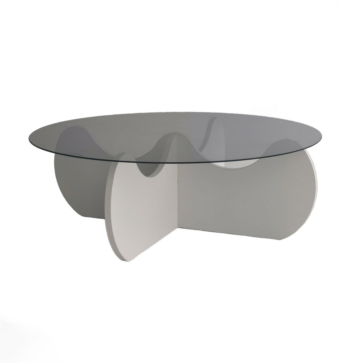 Himalayas Sofatisch - Weiss in Weiss präsentiert im Onlineshop von KAQTU Design AG. Couchtisch ist von Hanah Home