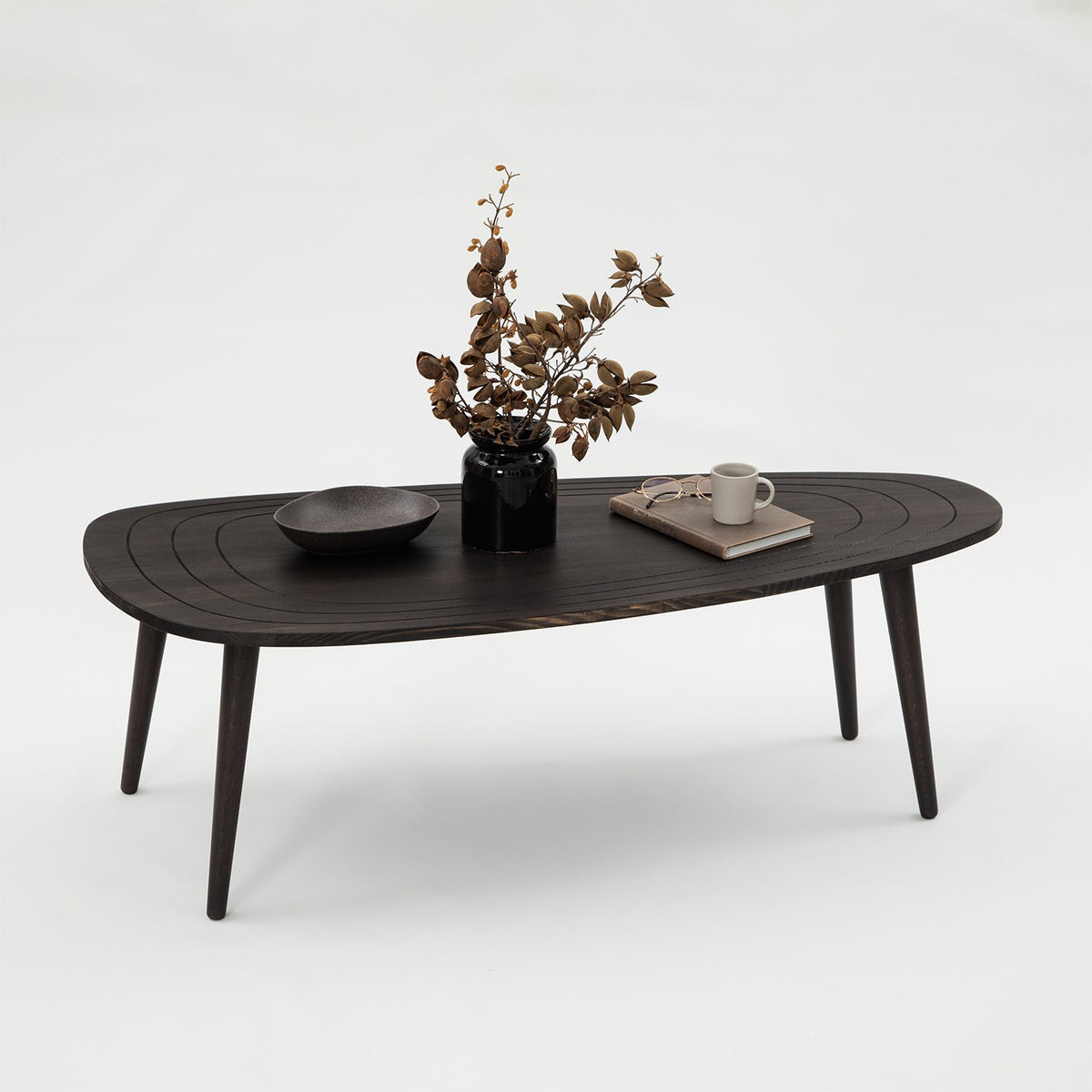 Sweet Sofatisch - Anthrazit in Anthrazit präsentiert im Onlineshop von KAQTU Design AG. Couchtisch ist von Hanah Home
