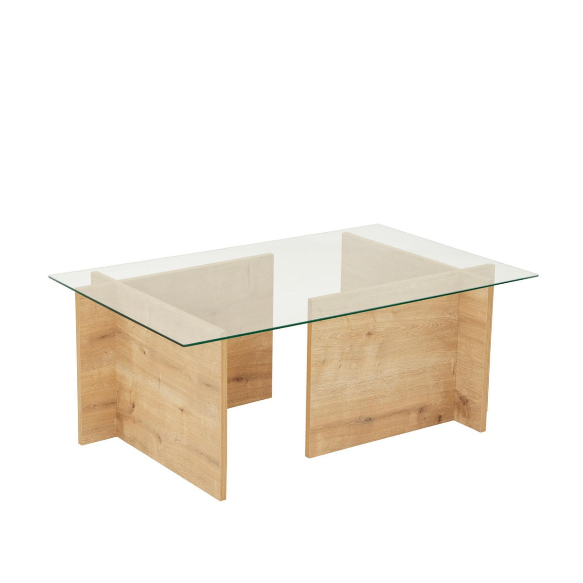 Escape Sofatisch - Saphir- Eiche in Saphir- Eiche präsentiert im Onlineshop von KAQTU Design AG. Couchtisch ist von Hanah Home