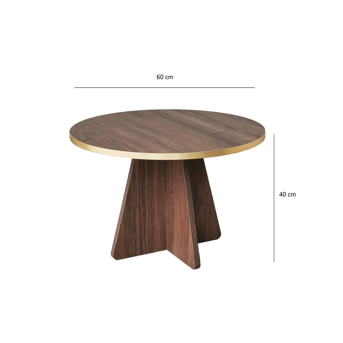 Mushroom Sofatisch - Gold
Walnuss in Gold / Walnuss präsentiert im Onlineshop von KAQTU Design AG. Couchtisch ist von Hanah Home