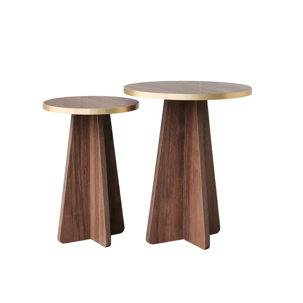 Mushroom 2 Sofatisch - Gold
Walnuss in Gold / Walnuss präsentiert im Onlineshop von KAQTU Design AG. Beistelltisch ist von Hanah Home
