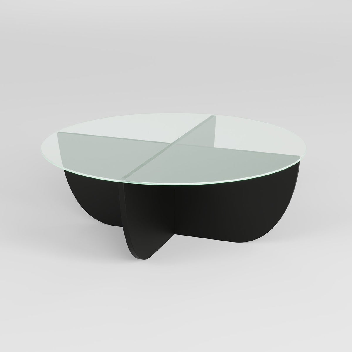 Lily Sofatisch - Schwarz in Schwarz präsentiert im Onlineshop von KAQTU Design AG. Couchtisch ist von Hanah Home