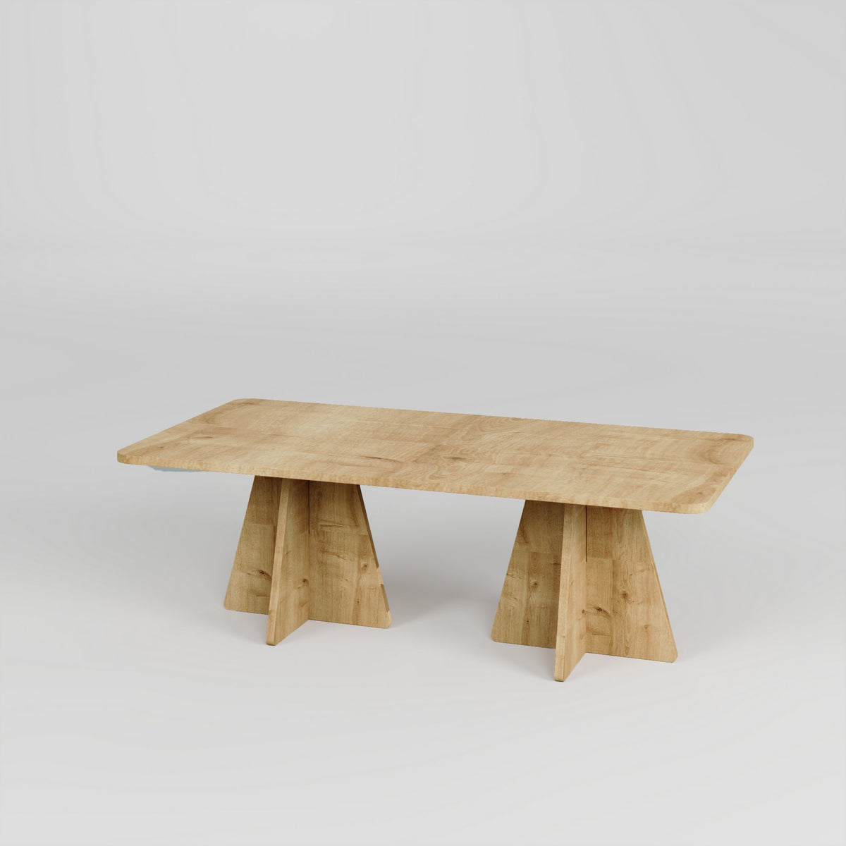 Mushroom 2 Sofatisch - Saphir- Eiche in Saphir- Eiche präsentiert im Onlineshop von KAQTU Design AG. Couchtisch ist von Hanah Home