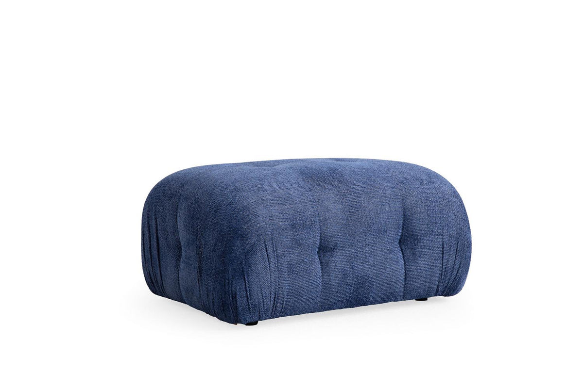 Petite 3 Ecksofa - Nachtblau in Nachtblau präsentiert im Onlineshop von KAQTU Design AG. L-Sofa rechts ist von Atelier Del Sofa