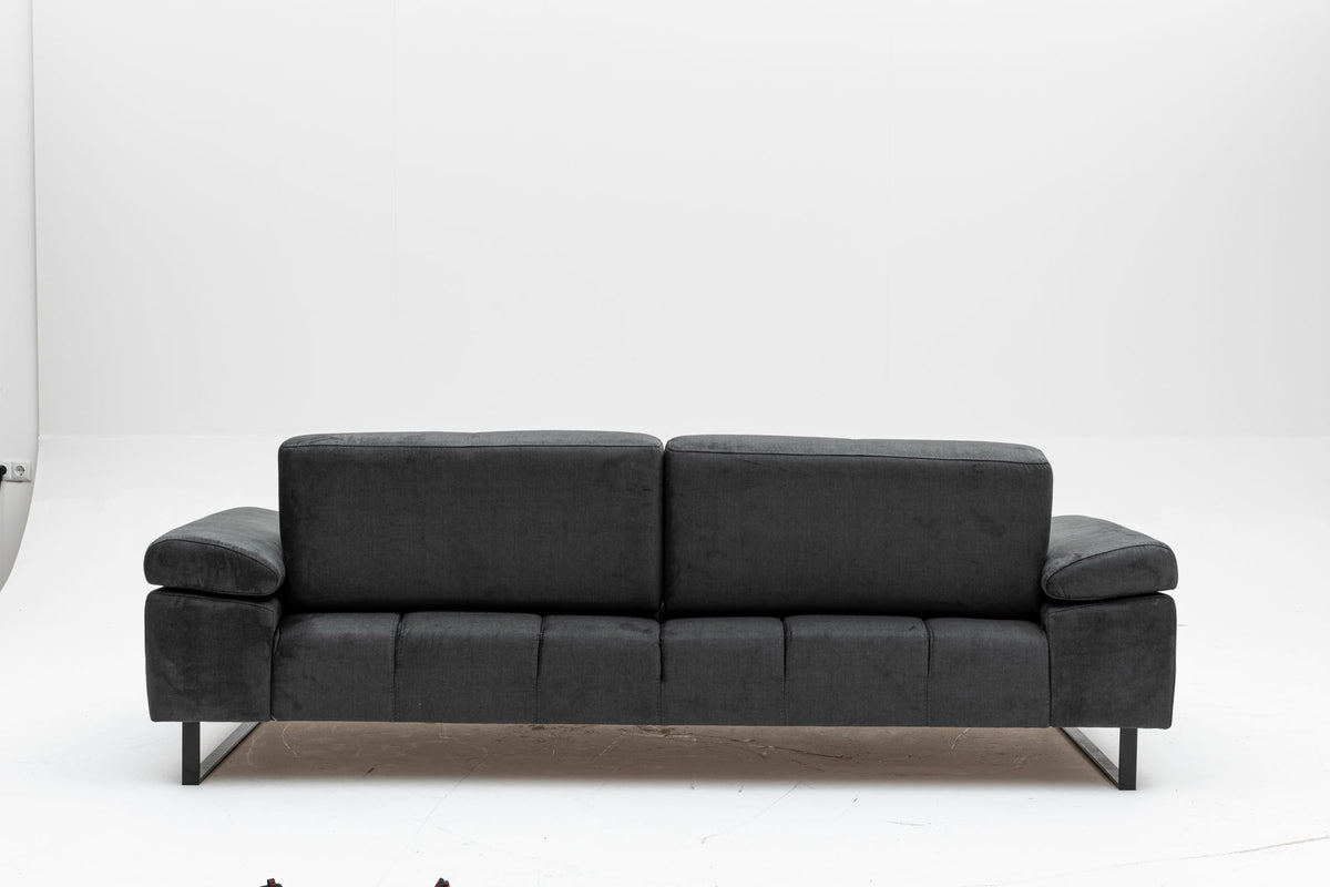 Mustang Bettsofa in Anthrazit präsentiert im Onlineshop von KAQTU Design AG. Sessel ist von Atelier Del Sofa
