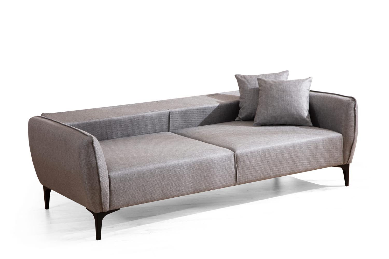 Erleben Sie das stilvolle 3-Sitzer-Sofa Belissimo - Grey von Atelier Del Sofa. Perfekt für jeden Raum, bietet es höchsten Komfort und langlebige Qualität.