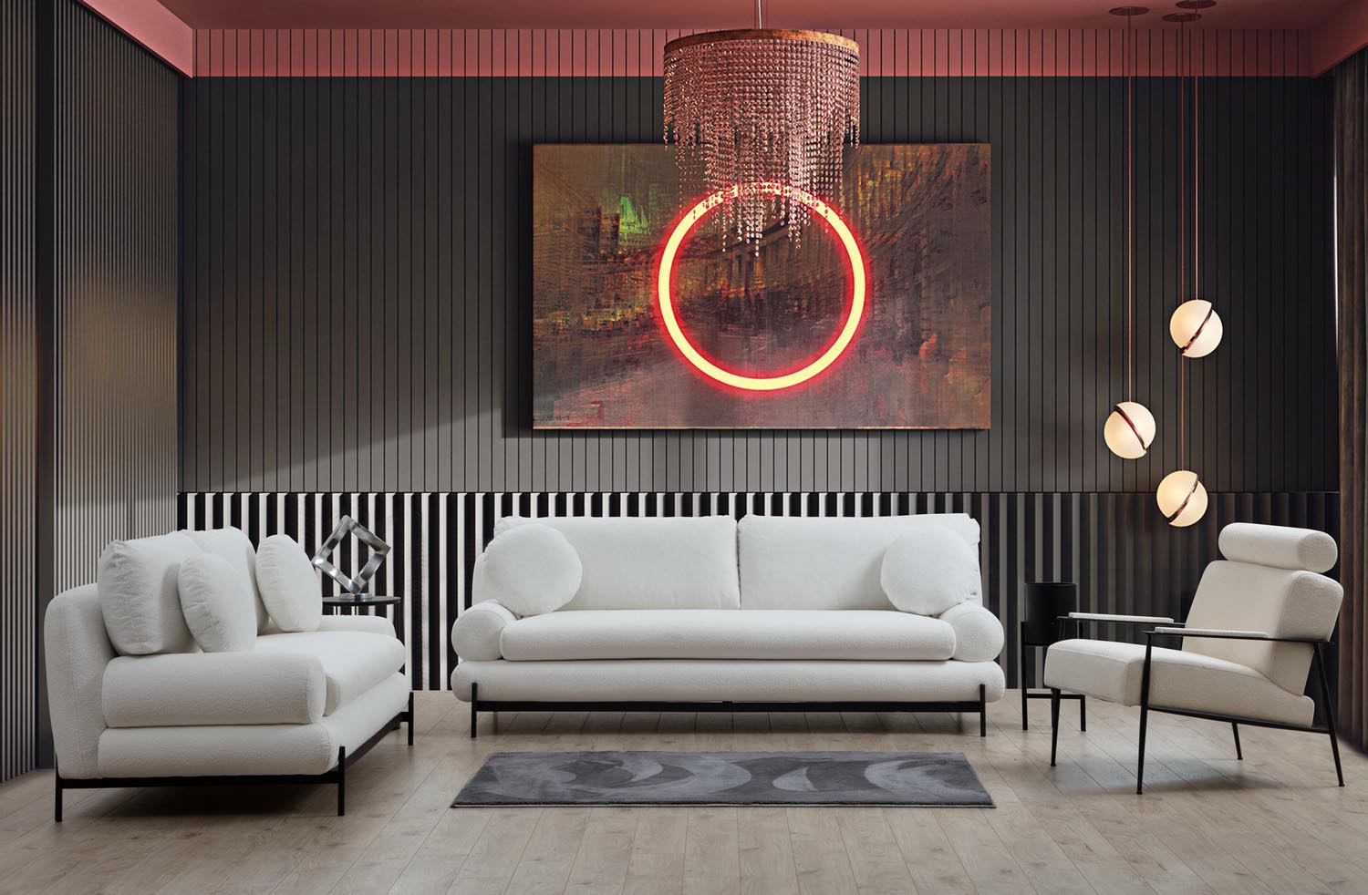 Genießen Sie den luxuriösen Ohrensessel Livorno - White von Atelier Del Sofa. Er vereint erstklassigen Komfort mit zeitloser Eleganz und verleiht jedem Raum einen Hauch von Raffinesse.