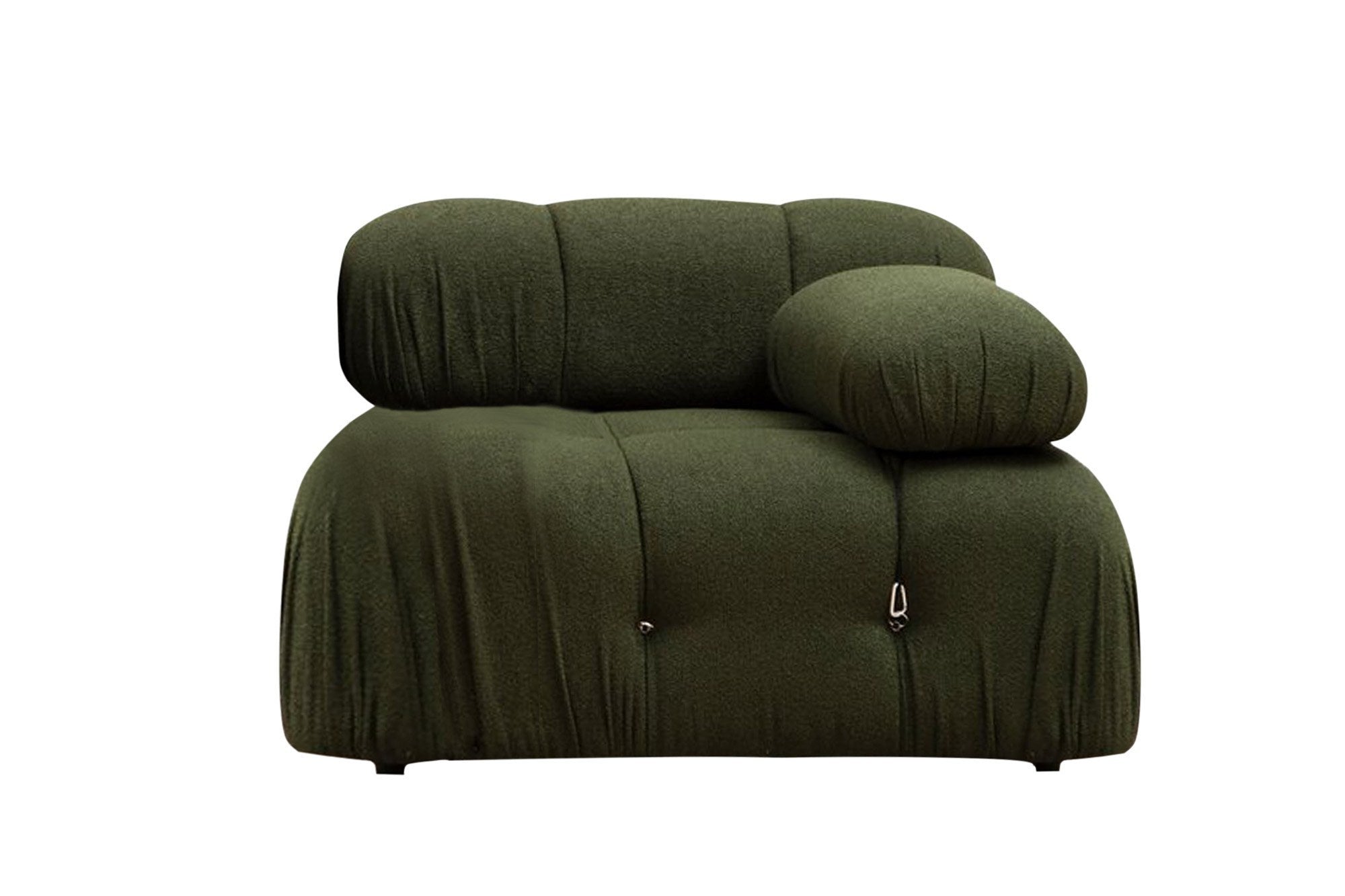 Bubble 1R - Green in Grün präsentiert im Onlineshop von KAQTU Design AG. Modulares Sofa ist von Atelier Del Sofa
