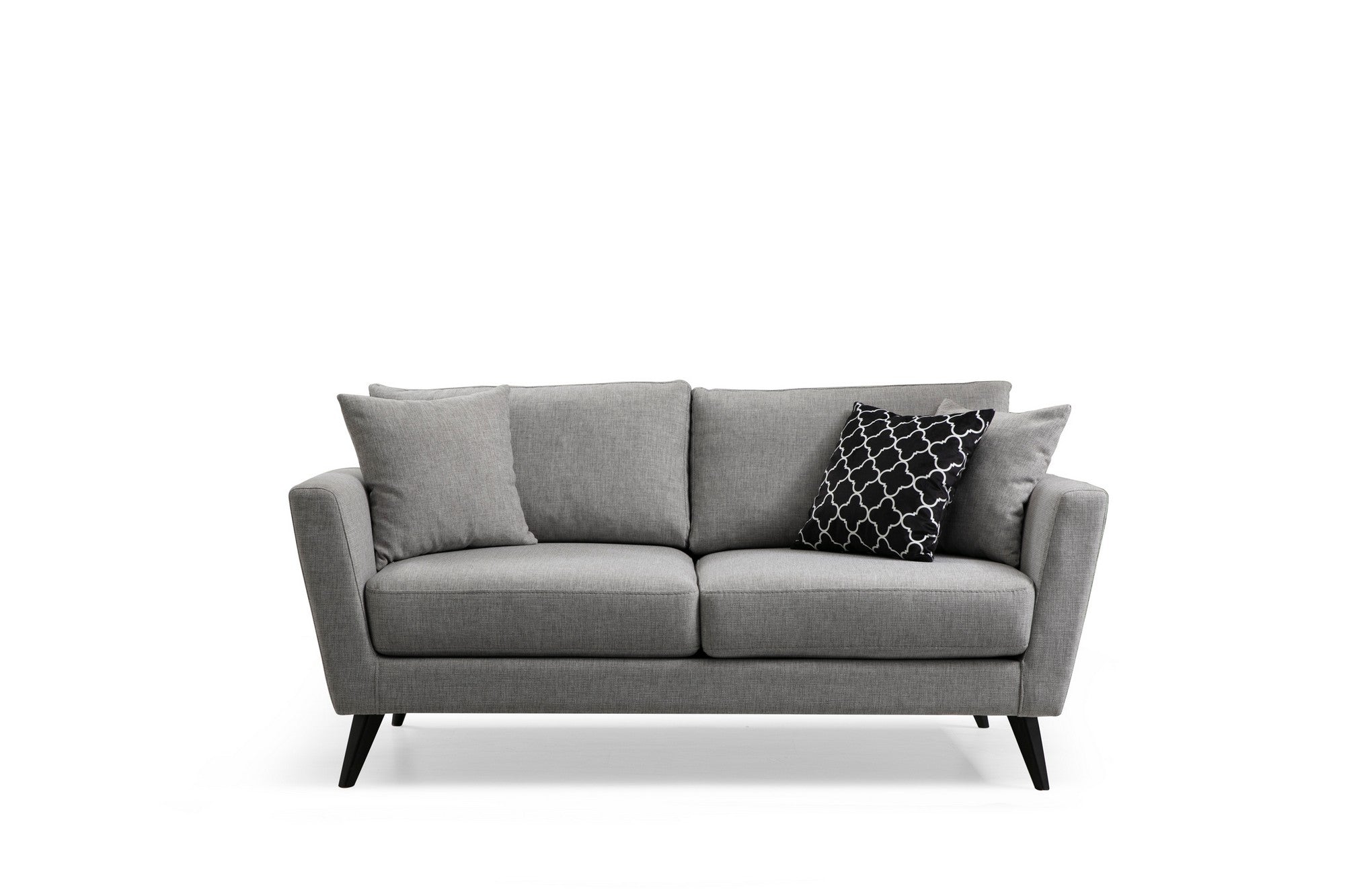 Mayorka 2 Seater in Grau präsentiert im Onlineshop von KAQTU Design AG. 2er Sofa ist von Atelier Del Sofa