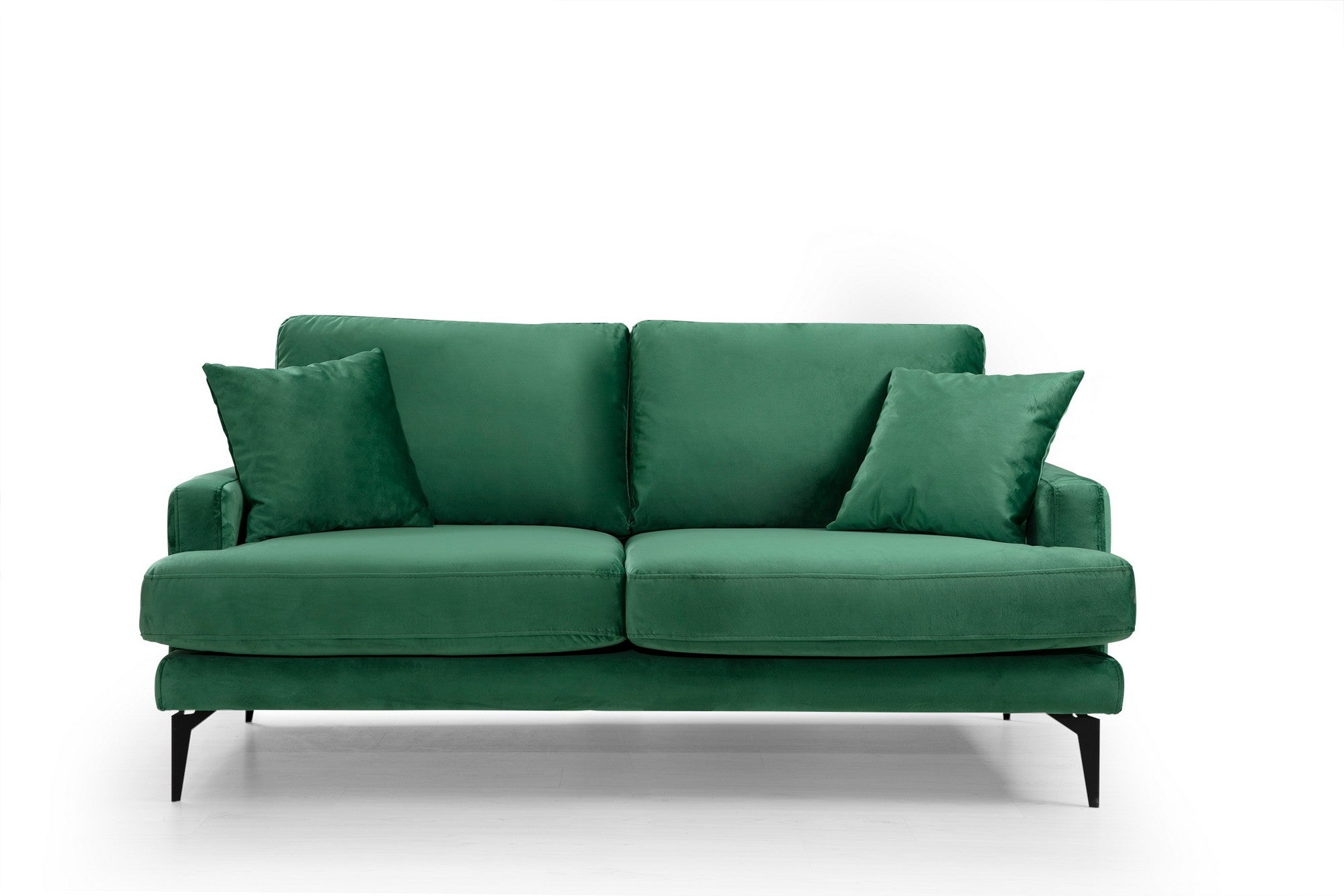 Papira 2 Seater in Grün präsentiert im Onlineshop von KAQTU Design AG. 2er Sofa ist von Atelier Del Sofa