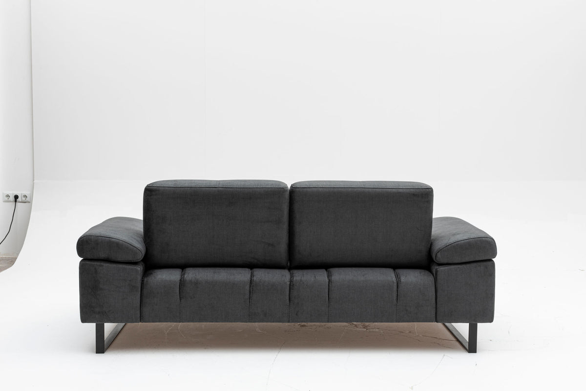 Mustang Bettsofa in Anthrazit präsentiert im Onlineshop von KAQTU Design AG. Sessel ist von Atelier Del Sofa