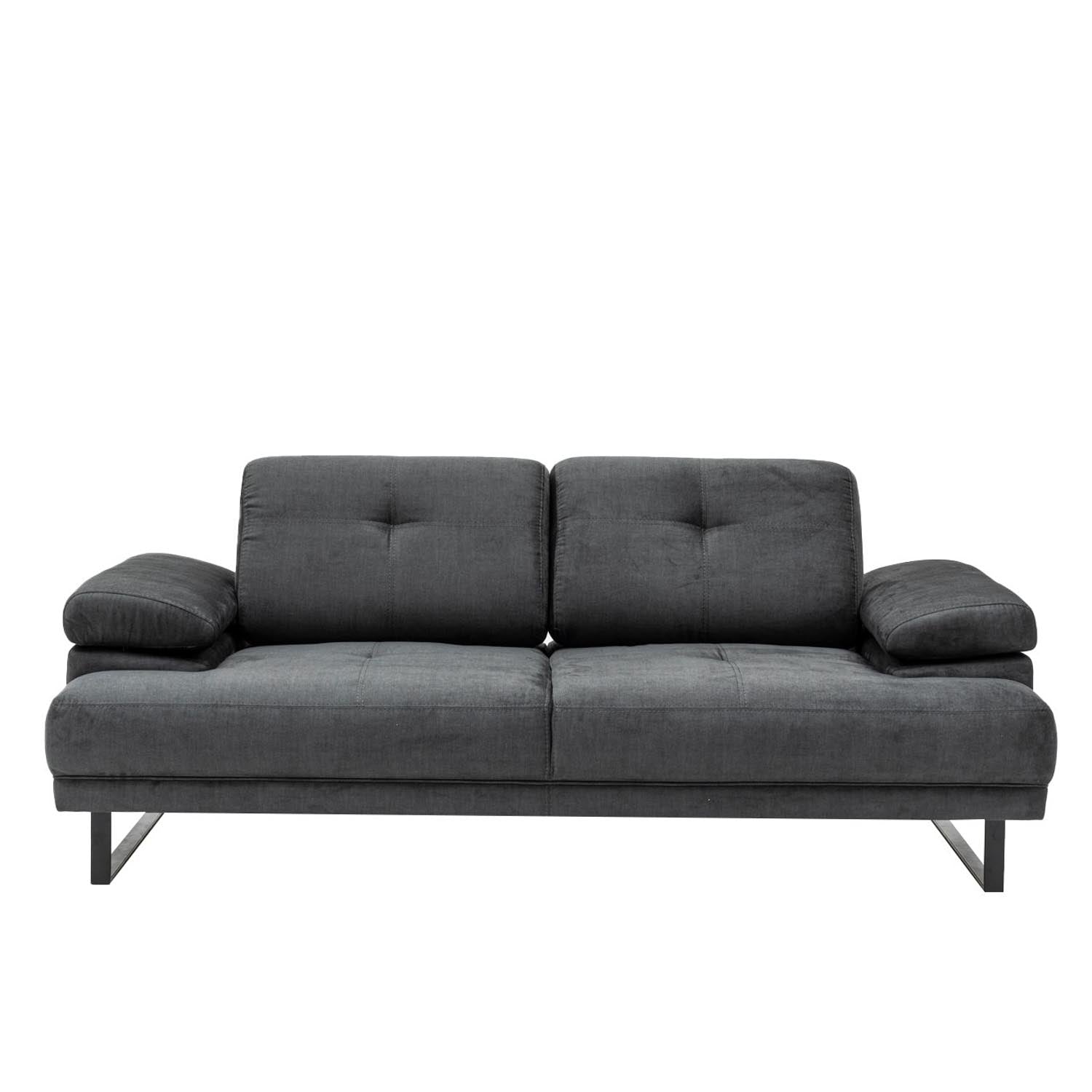 Entdecken Sie das Mustang Bettsofa von Atelier Del Sofa in elegantem Anthrazit. Perfekt für Komfort und stilvolle Akzente in jedem Raum.