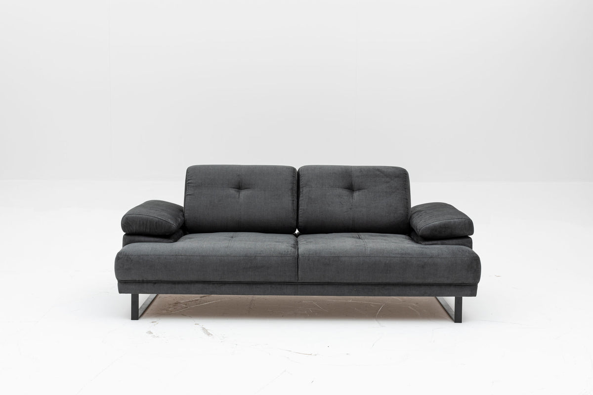 Mustang Bettsofa in Anthrazit präsentiert im Onlineshop von KAQTU Design AG. Sessel ist von Atelier Del Sofa