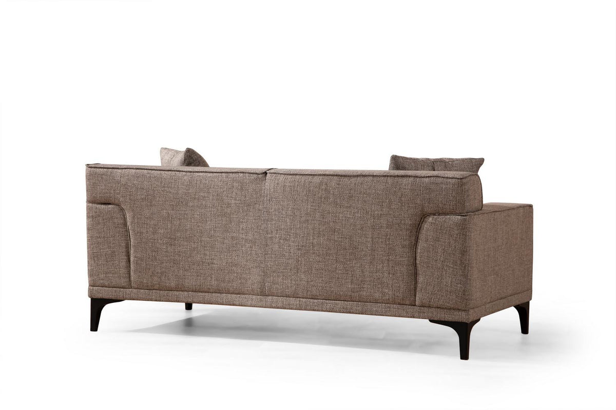 Petra 2 2er Sofa - Reh in Reh präsentiert im Onlineshop von KAQTU Design AG. 2er Sofa ist von Atelier Del Sofa