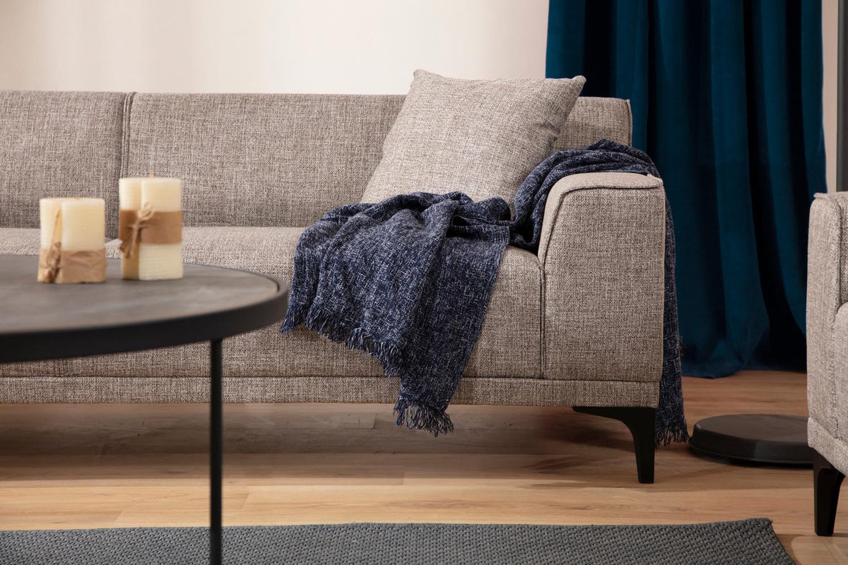 Petra 3 3er Sofa - Reh in Reh präsentiert im Onlineshop von KAQTU Design AG. 3er Sofa ist von Atelier Del Sofa