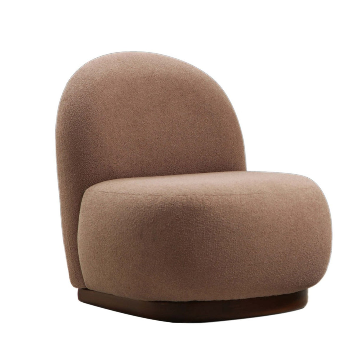 Tina Sessel - Cappuccino in Cappuccino präsentiert im Onlineshop von KAQTU Design AG. Sessel ist von Atelier Del Sofa
