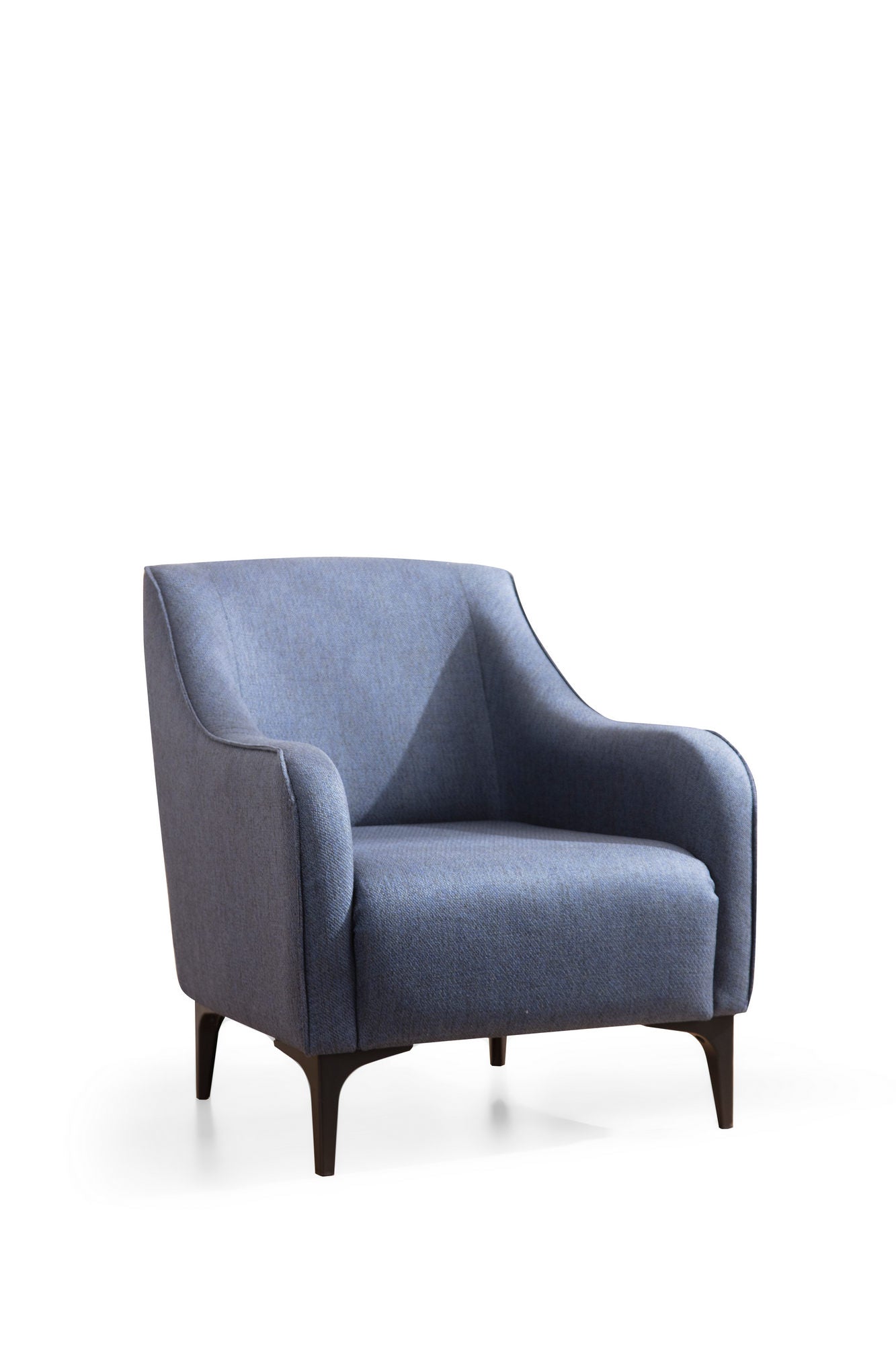 Belissimo - Blue in Blau präsentiert im Onlineshop von KAQTU Design AG. Sesel ist von Atelier Del Sofa
