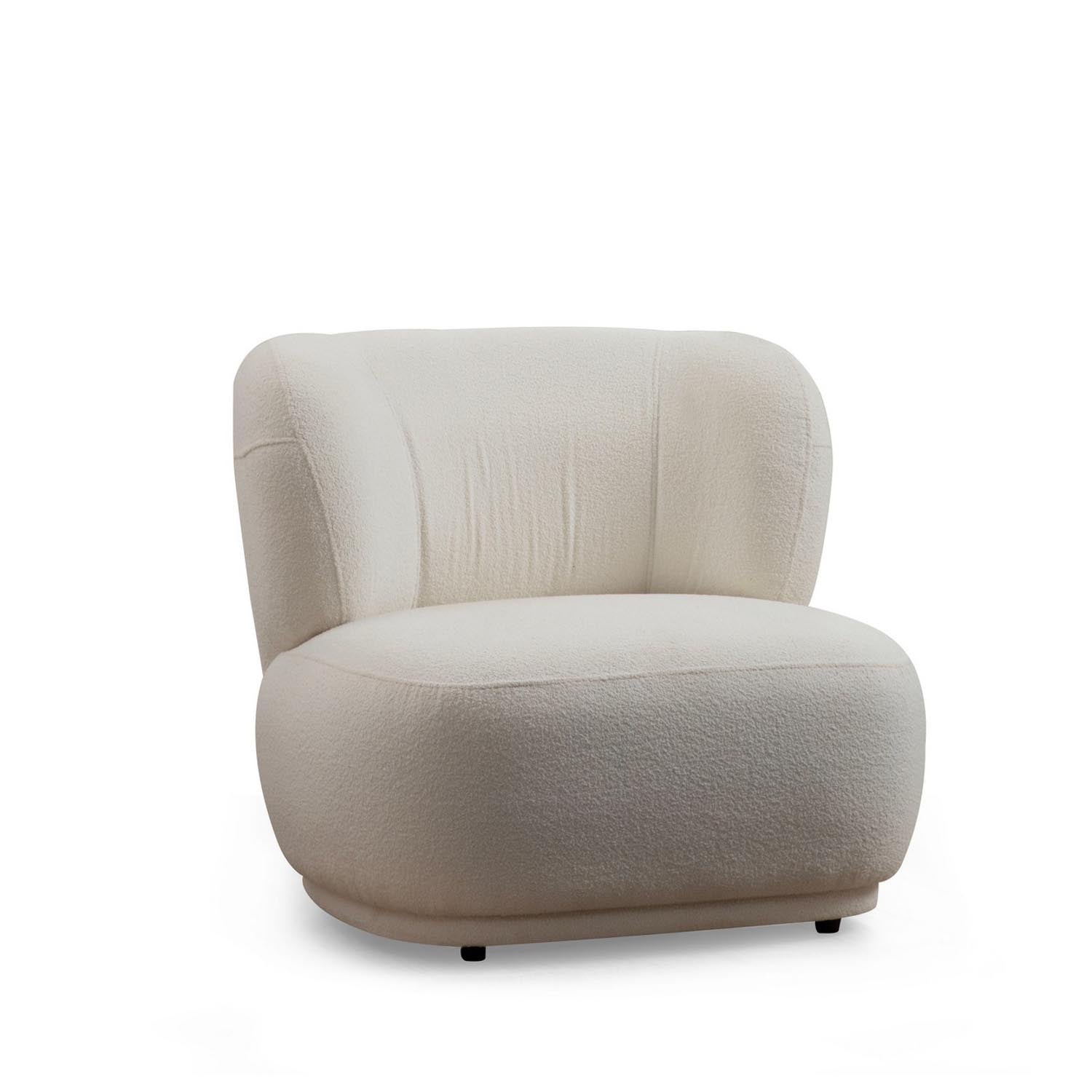 Livorno - White in Weiss präsentiert im Onlineshop von KAQTU Design AG. Sesel ist von Atelier Del Sofa
