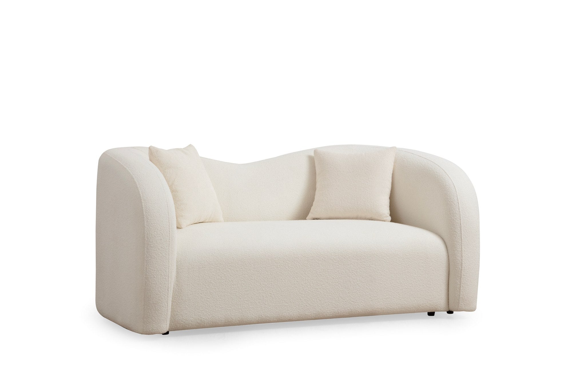 Asos Cream - 2 in Sahne präsentiert im Onlineshop von KAQTU Design AG. 2er Sofa ist von Atelier Del Sofa