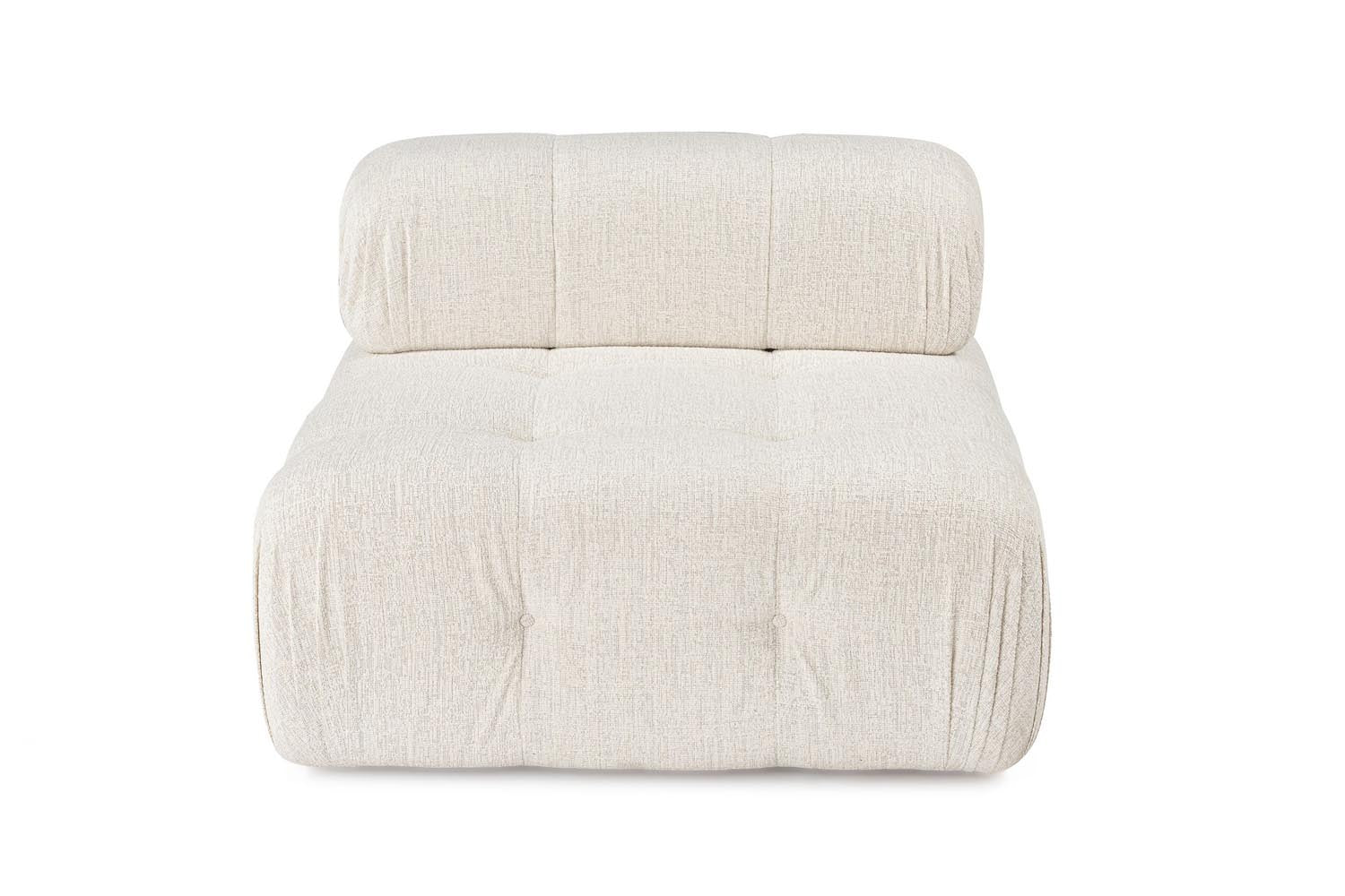 Erleben Sie das Doblo O1 Sofa in Sahne von Atelier Del Sofa – ein stilvolles 1-Sitzer Möbelstück, das Eleganz und höchsten Komfort in Ihr Zuhause bringt.