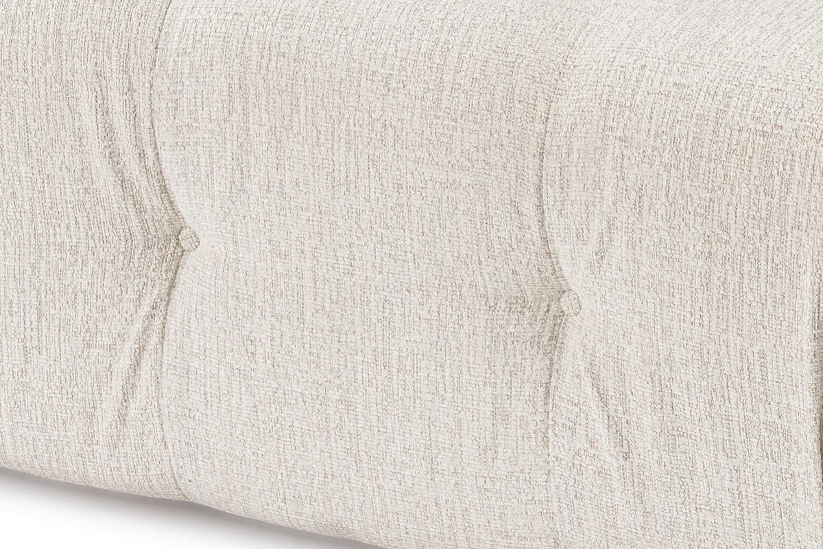 Doblo Pouffe Pouf - Sahne in Sahne präsentiert im Onlineshop von KAQTU Design AG. Pouf ist von Atelier Del Sofa