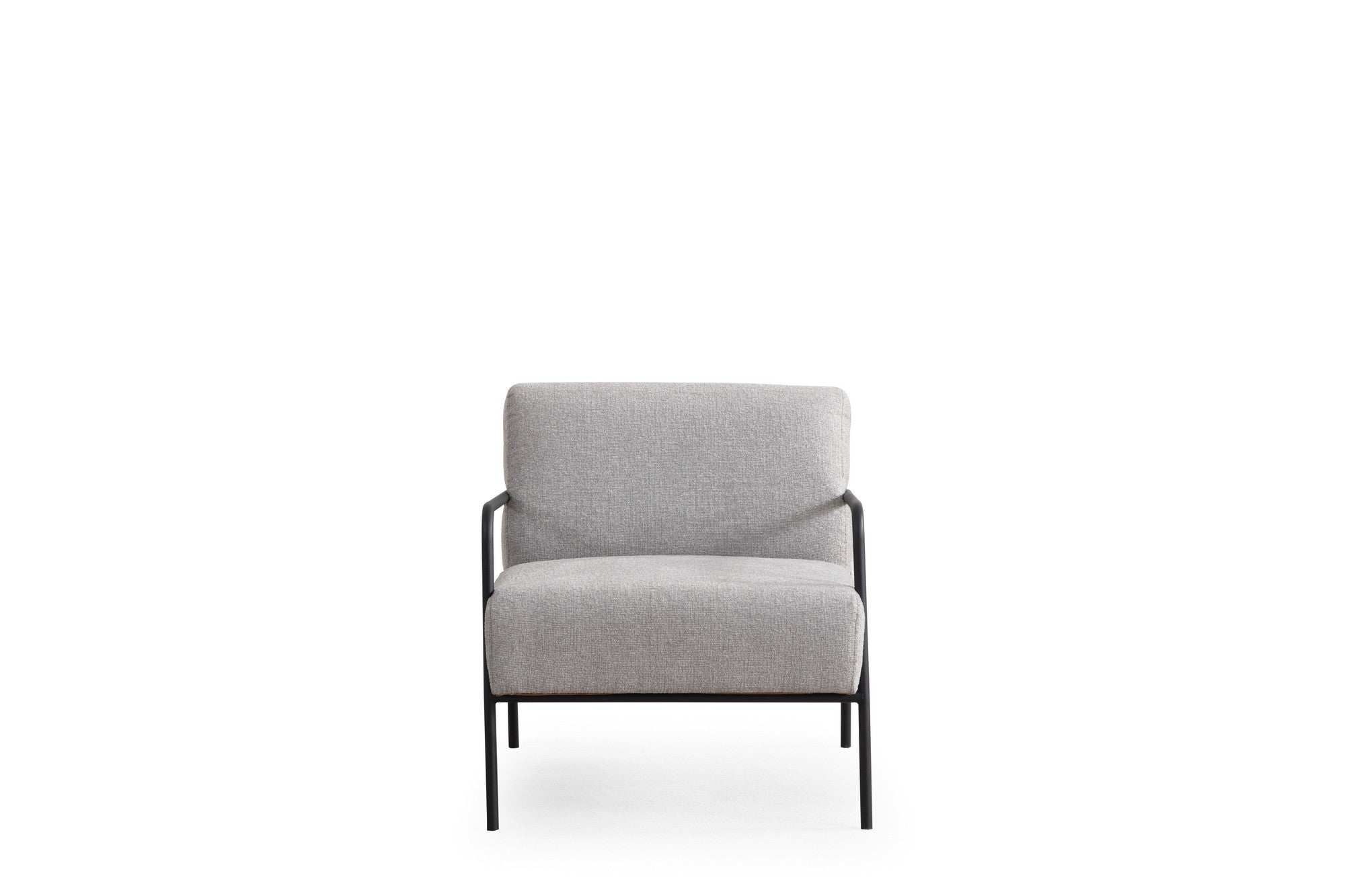 Eti Bergere - Grey in Grau präsentiert im Onlineshop von KAQTU Design AG. Sesel ist von Atelier Del Sofa