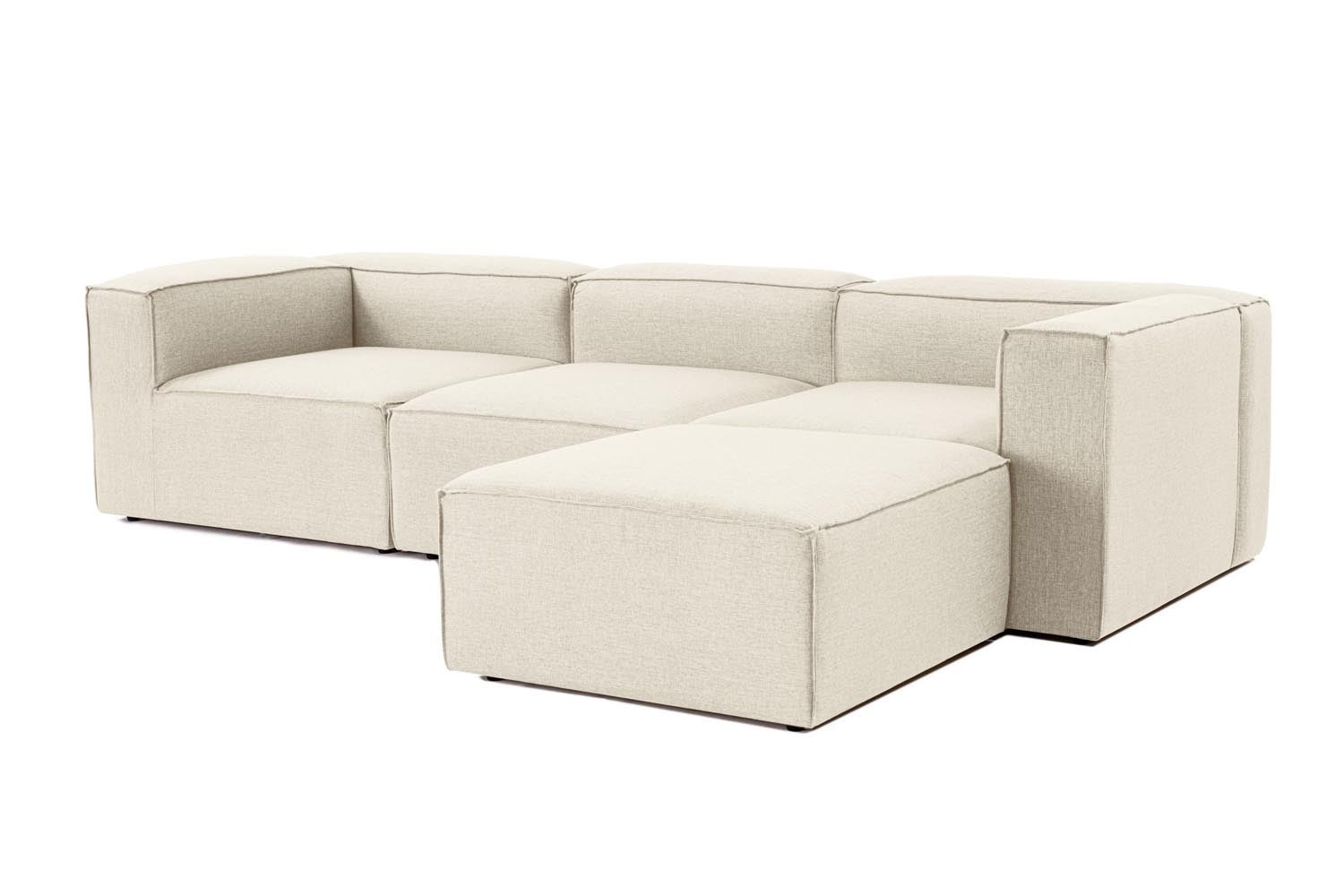 Entdecken Sie das Fora Ecksofa in Ecru von Atelier Del Sofa – stilvolles Design und unvergleichlicher Komfort für Ihr Zuhause.