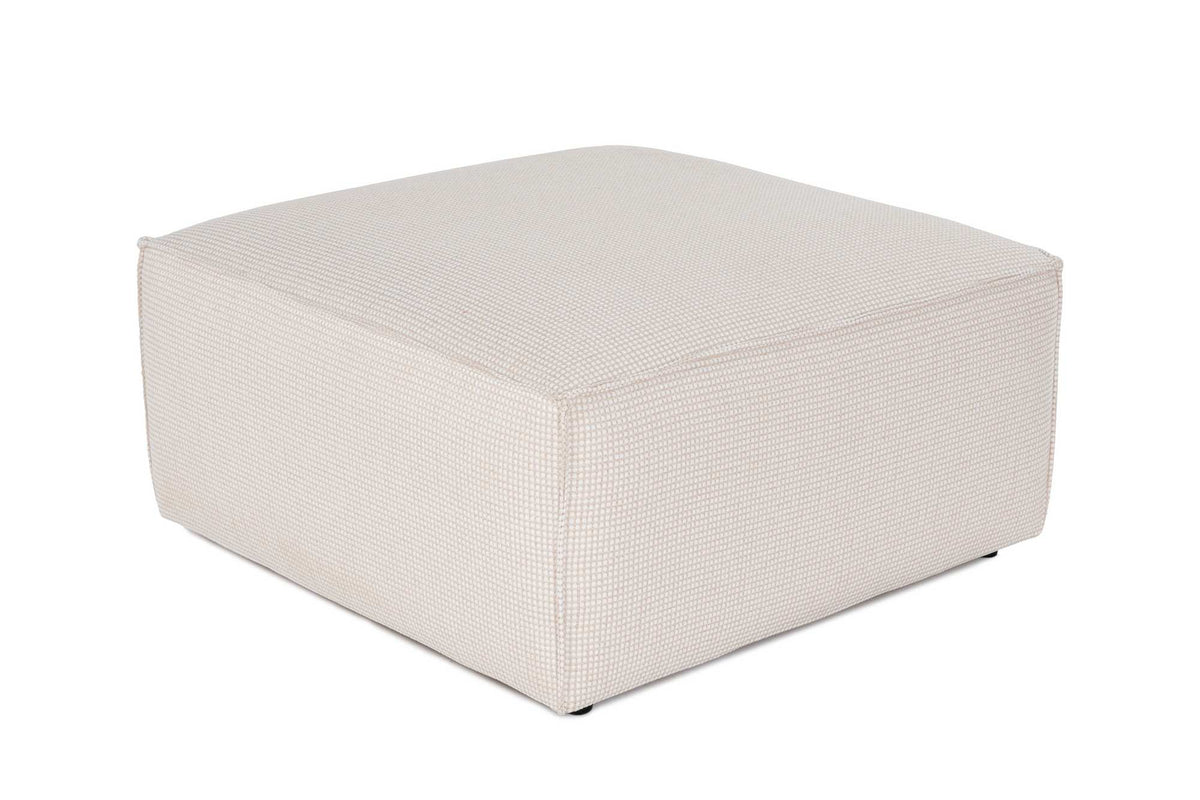 Lora Pouffe Pouf - Weiss in Weiss präsentiert im Onlineshop von KAQTU Design AG. Pouf ist von Atelier Del Sofa