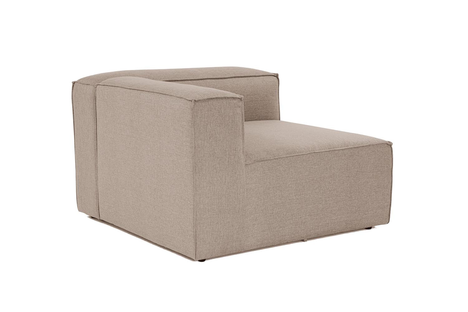Entdecken Sie das Fora L1 Sofa in stilvollem Braun von Atelier Del Sofa. Luxuriöser Komfort und modernes Design für Ihr Zuhause.
