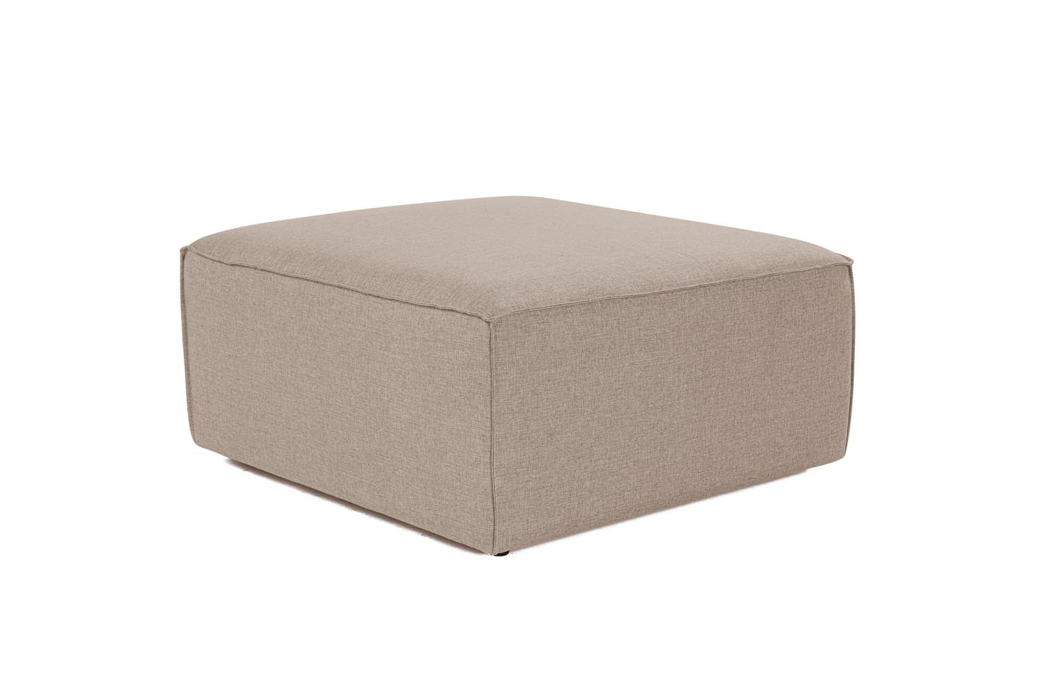 Fora Pouffe - Brown in Braun präsentiert im Onlineshop von KAQTU Design AG. Pouf ist von Atelier Del Sofa