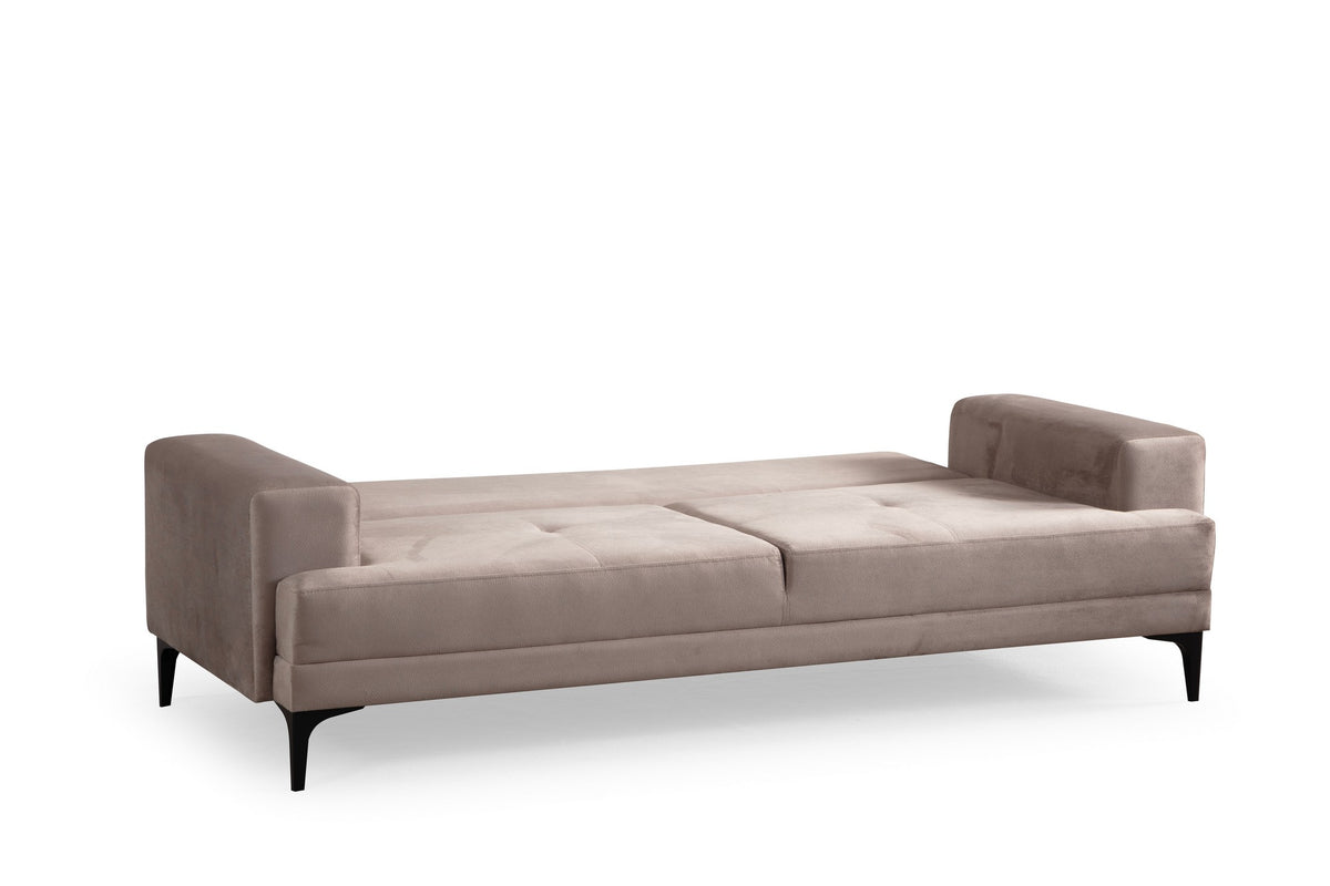 Astana 3 Sitzer Sofa - Beige in Beige präsentiert im Onlineshop von KAQTU Design AG. 3er Sofa ist von Atelier Del Sofa