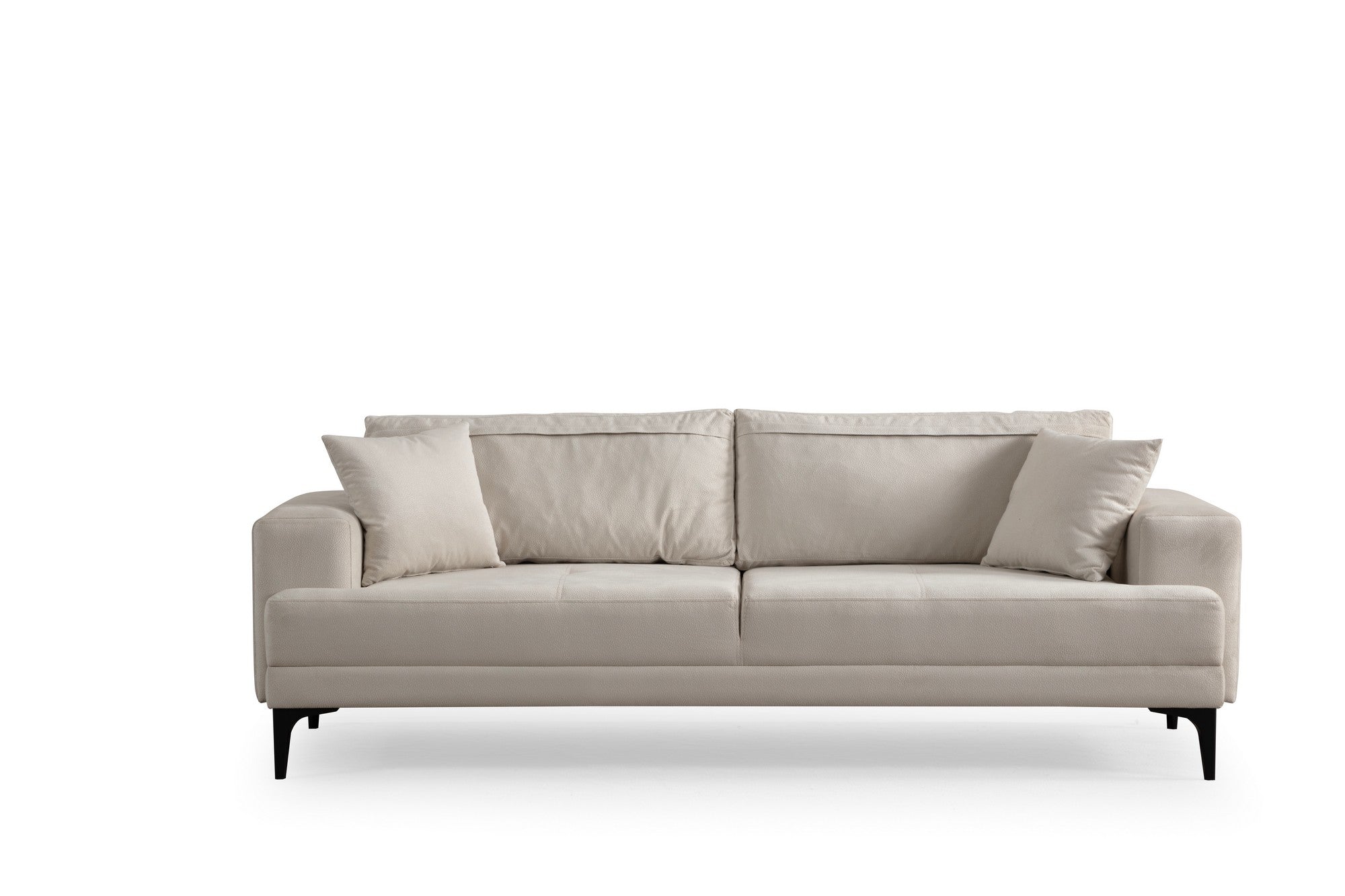 Entdecken Sie das Astana 3-Sitzer-Sofa in Ecru von Atelier Del Sofa – der Inbegriff von Komfort und zeitloser Eleganz für Ihr Wohnambiente.