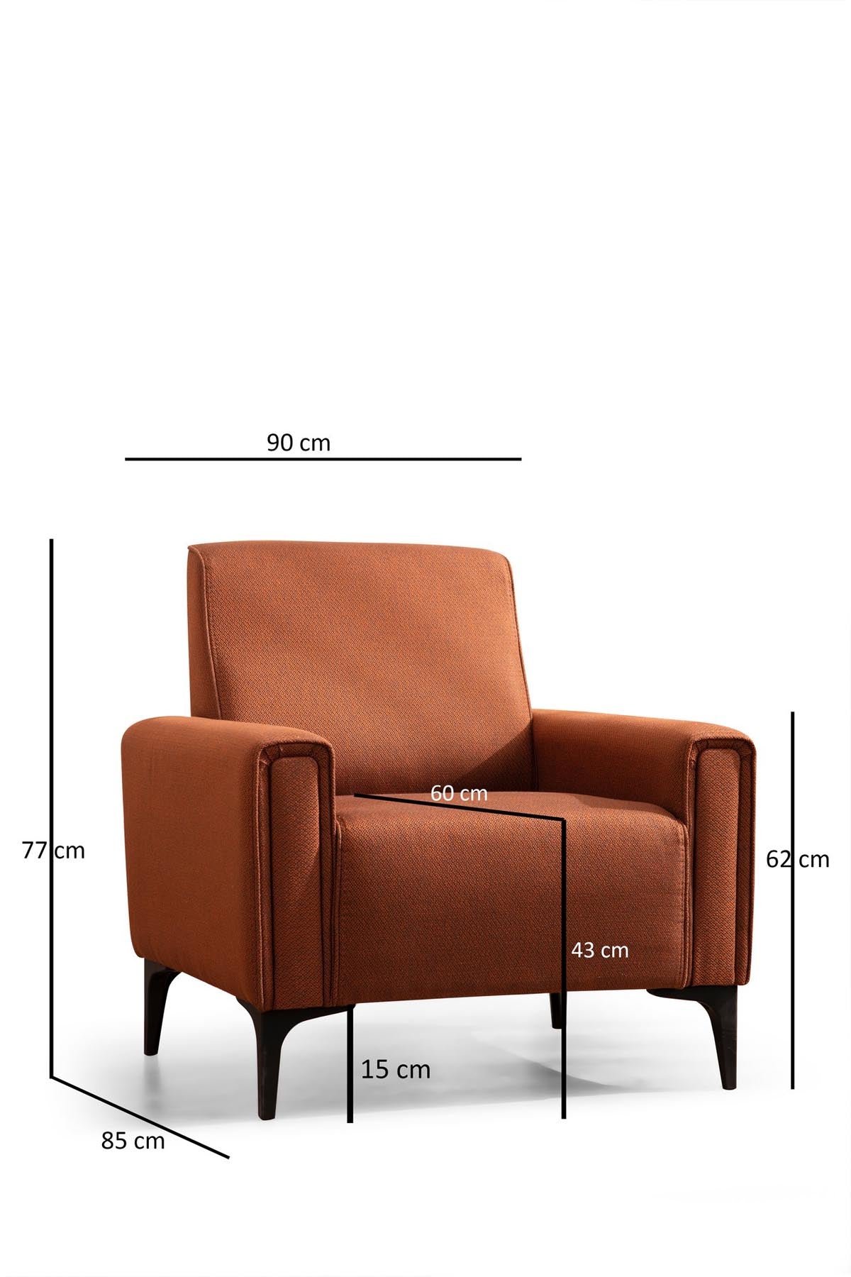 Horizon Modulares Sofa - Fliese Rot in Fliese Rot präsentiert im Onlineshop von KAQTU Design AG. Modulares Sofa ist von Atelier Del Sofa