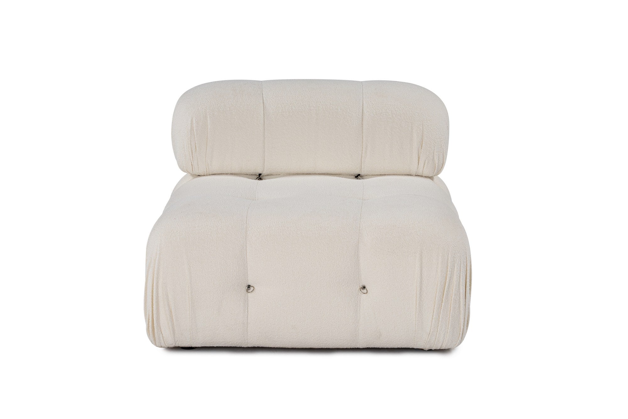 Bubble O1 - Beige in Weiss präsentiert im Onlineshop von KAQTU Design AG. Modulares Sofa ist von Atelier Del Sofa