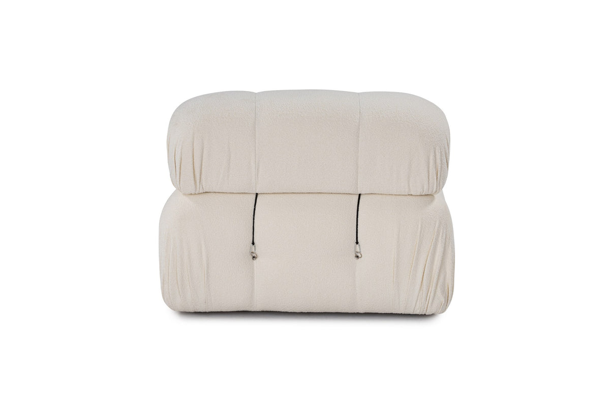 Bubble O1 Modulares Sofa - Weiss in Weiss präsentiert im Onlineshop von KAQTU Design AG. Modulares Sofa ist von Atelier Del Sofa
