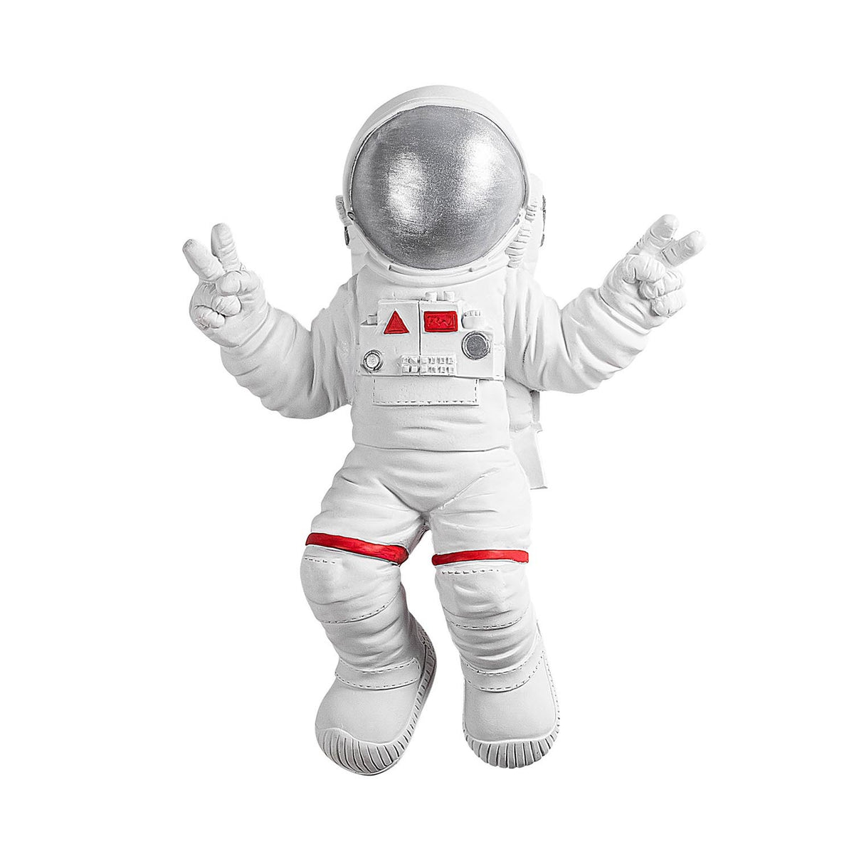 Peace Sign Astronaut Wanddeko - Weiss
Grau in Weiss / Grau präsentiert im Onlineshop von KAQTU Design AG. Wanddeko ist von Wallity