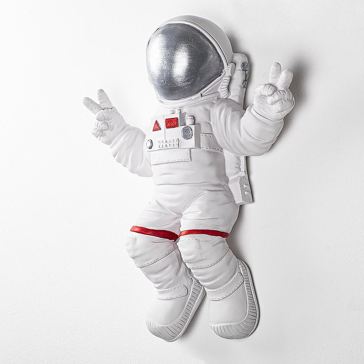 Peace Sign Astronaut Wanddeko - Weiss
Grau in Weiss / Grau präsentiert im Onlineshop von KAQTU Design AG. Wanddeko ist von Wallity